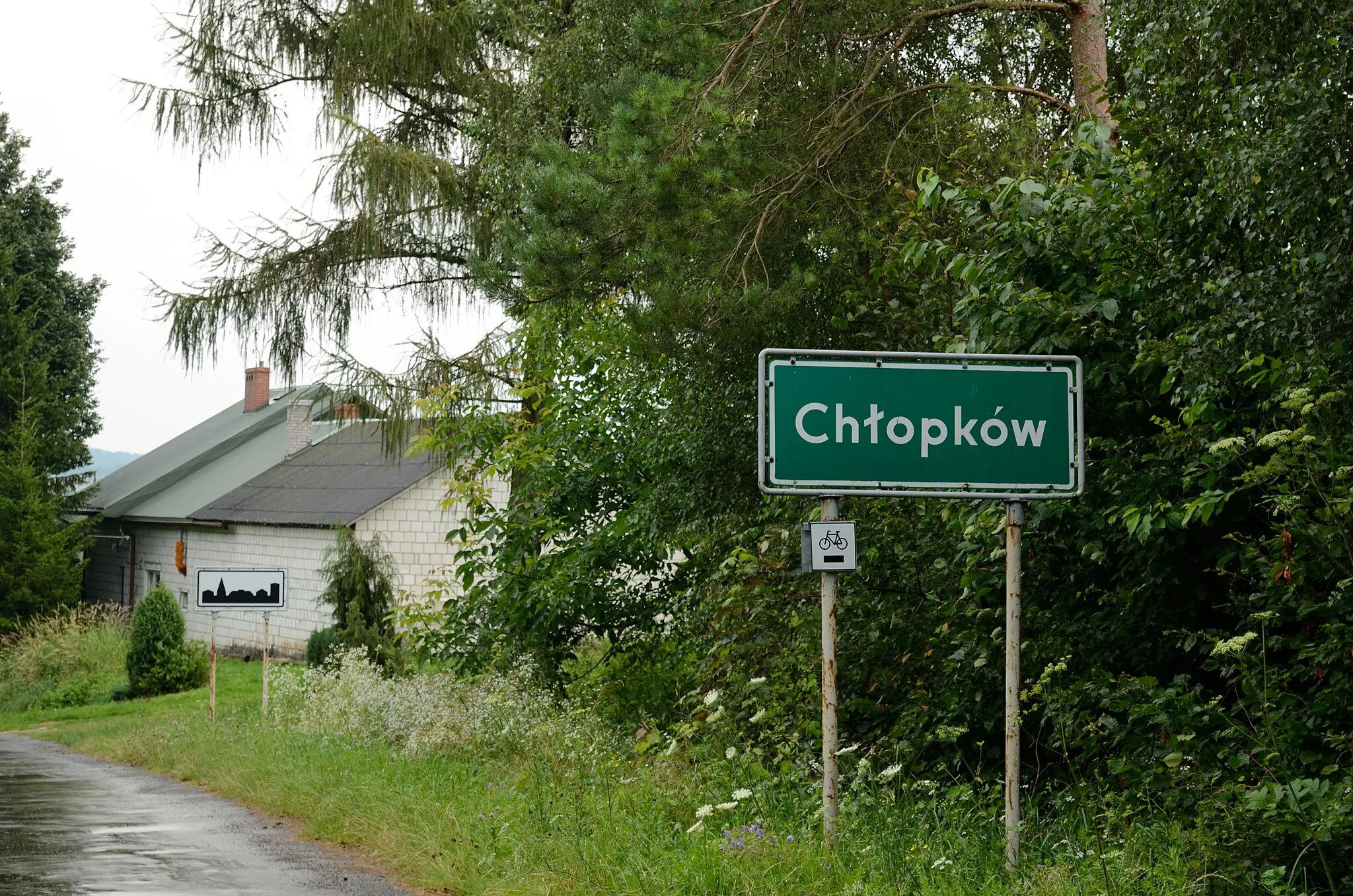 Photo showing: Okraj vesnice Chłopków, Polsko