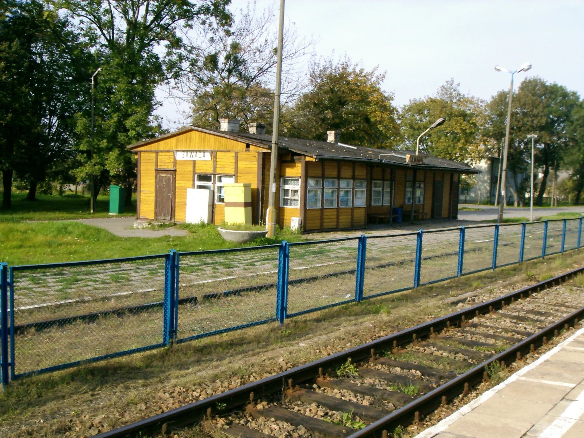 Photo showing: Stacja kolejowa Zawada (powiat zamojski)