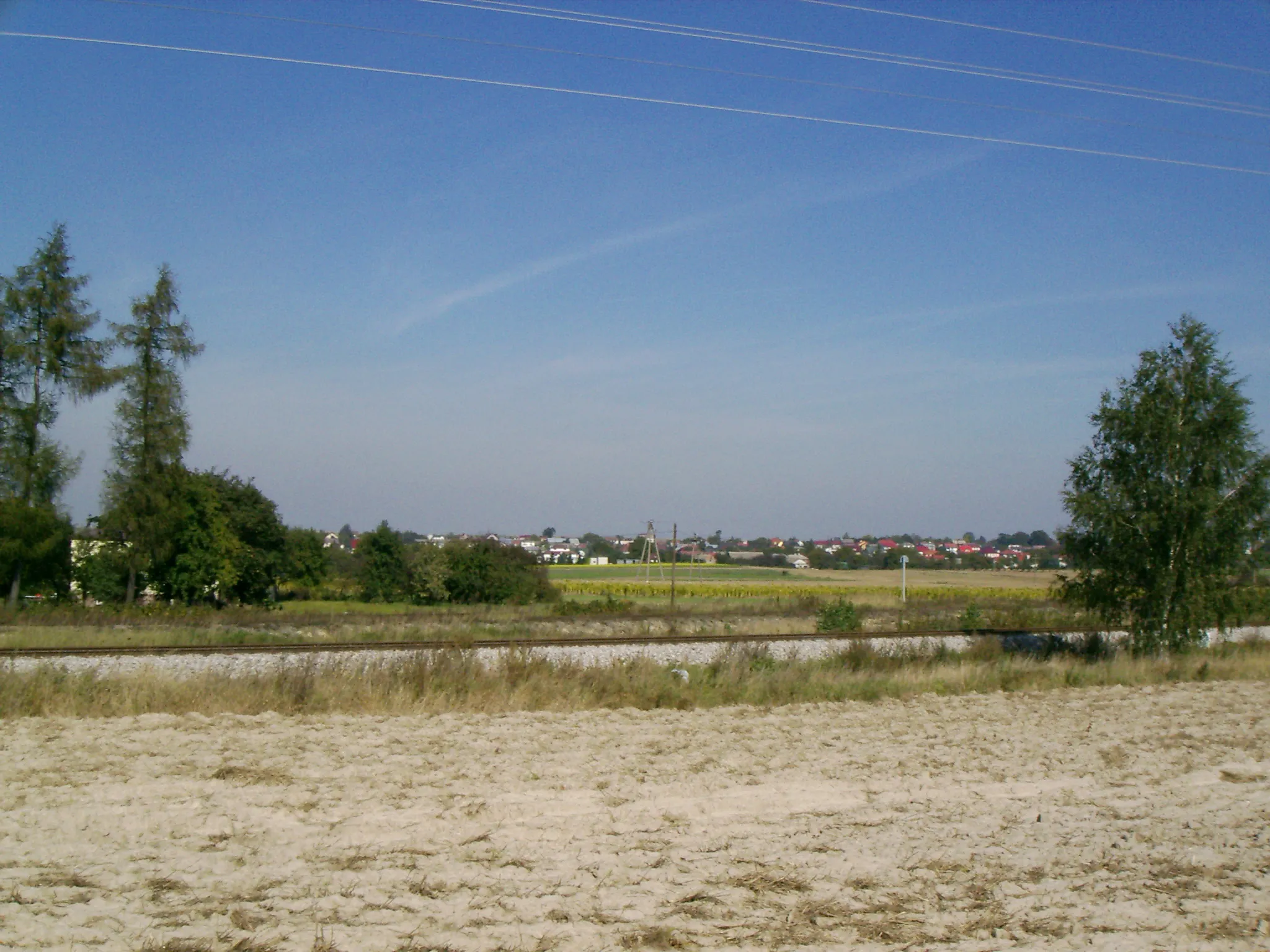 Photo showing: Panorama miejscowości Zawada (powiat zamojski)