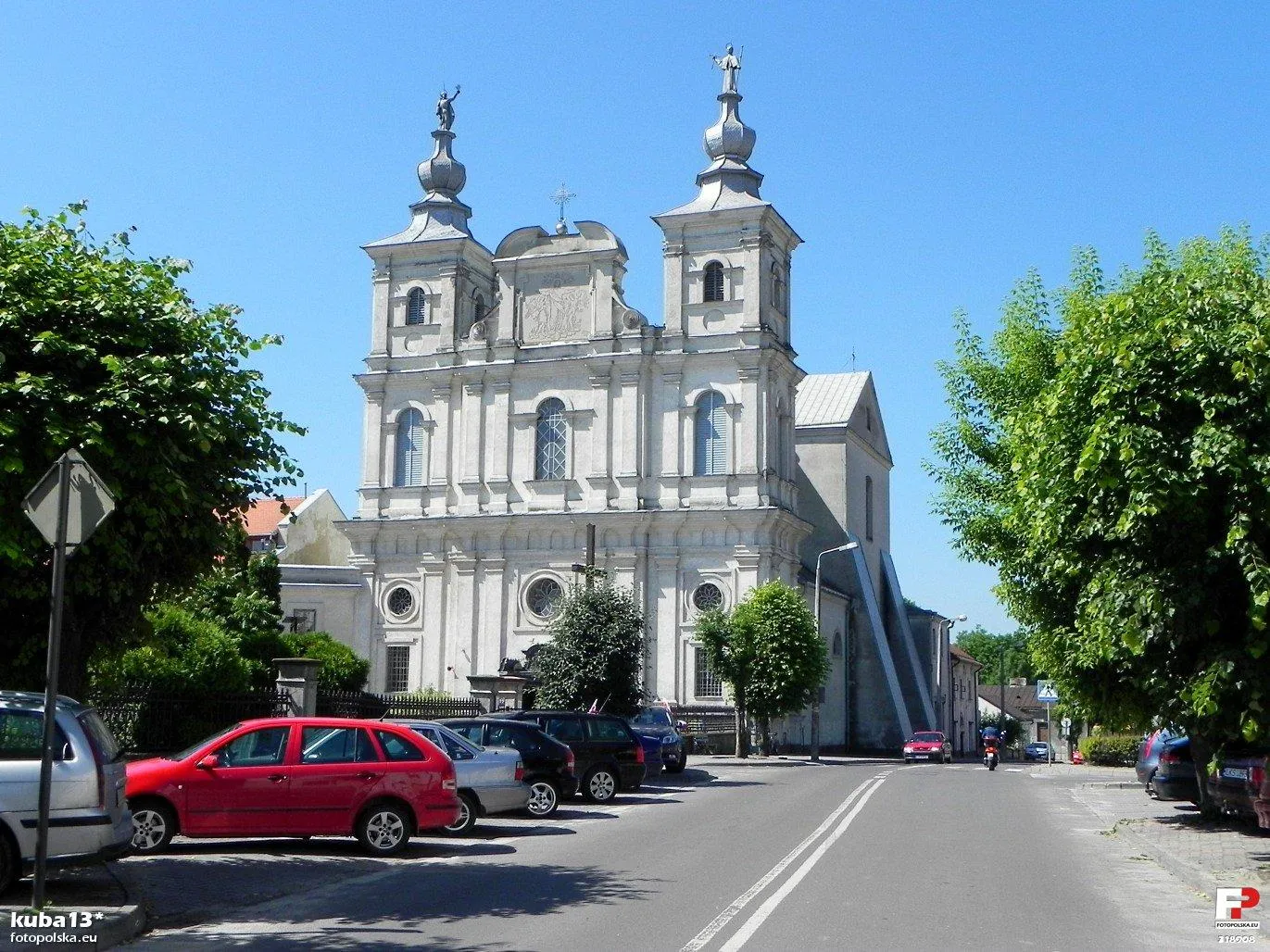 Photo showing: Kościół św. Ksawerego - widok z ulicy Piłsudskiego.