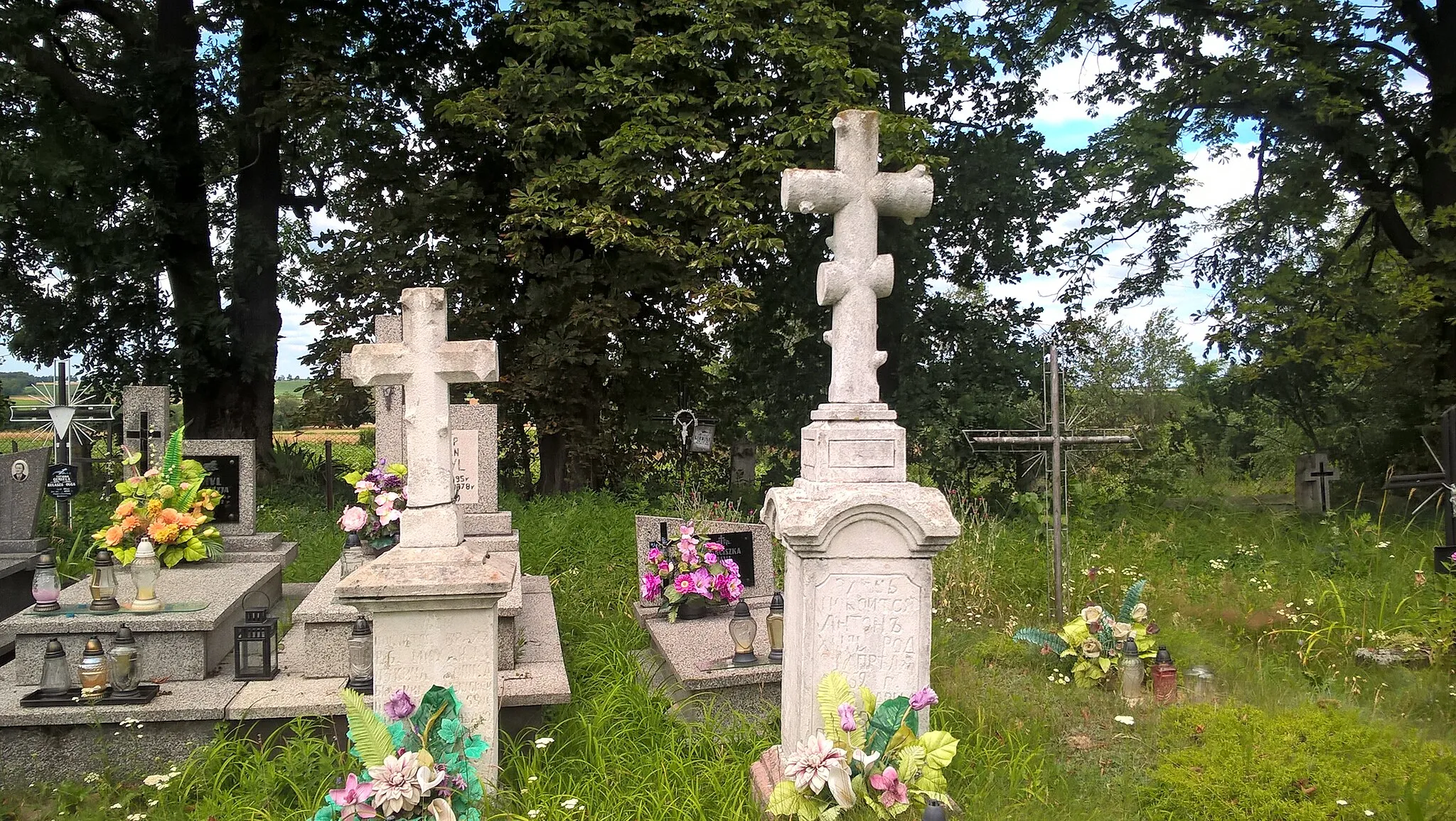 Photo showing: Cmentarz prawosławny w Płusach