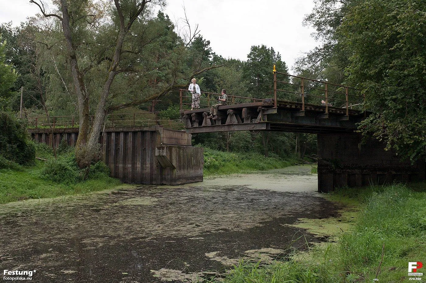 Photo showing: Zadziwiające było to, że wszystkie mechanizmy obiektu zadziałały bez zarzutu, po bez mała 70 latach bezczynności.