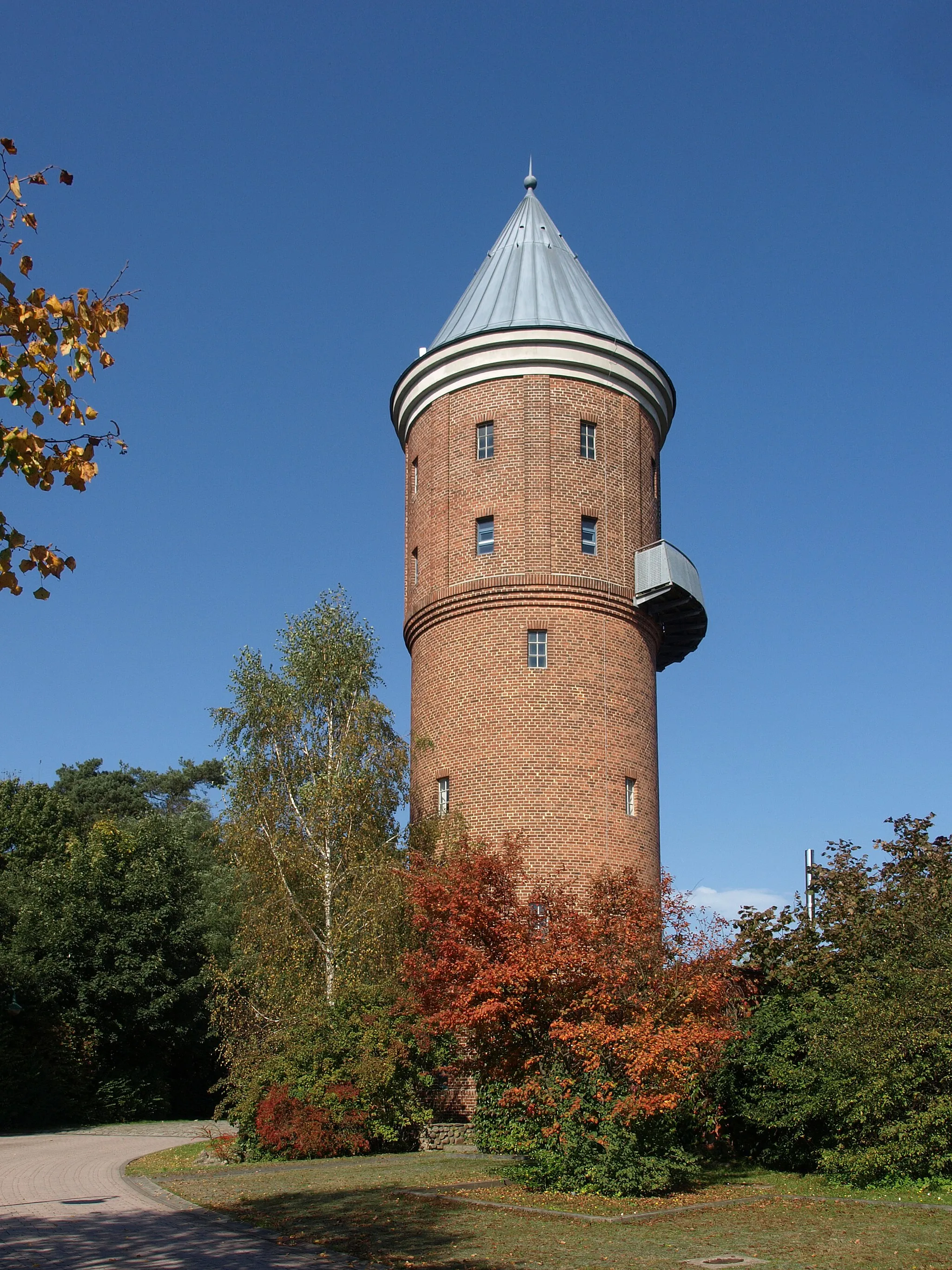 Photo showing: Wasserturm Neupetershain
