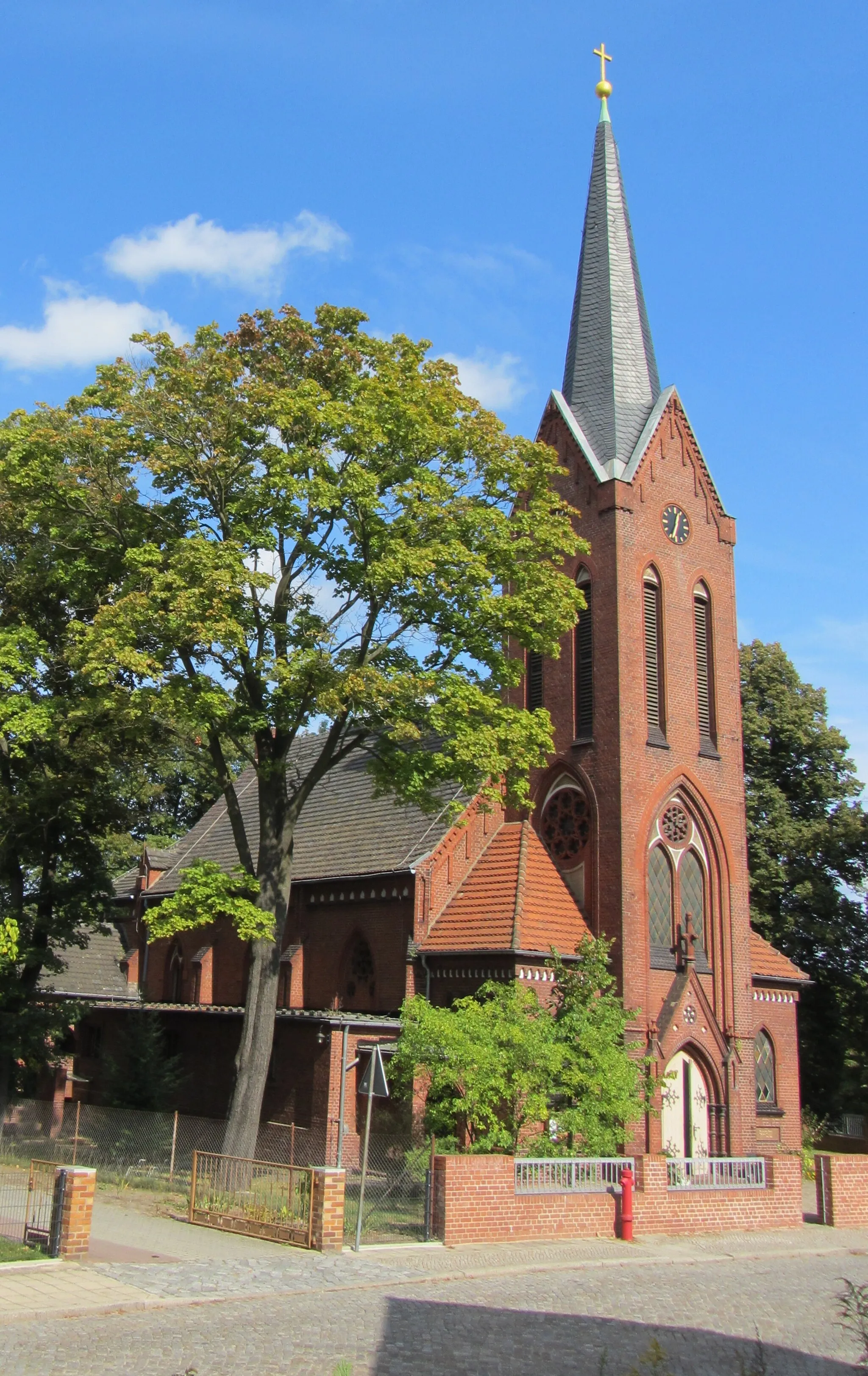 Photo showing: Catholic Church in Döbern, Germany