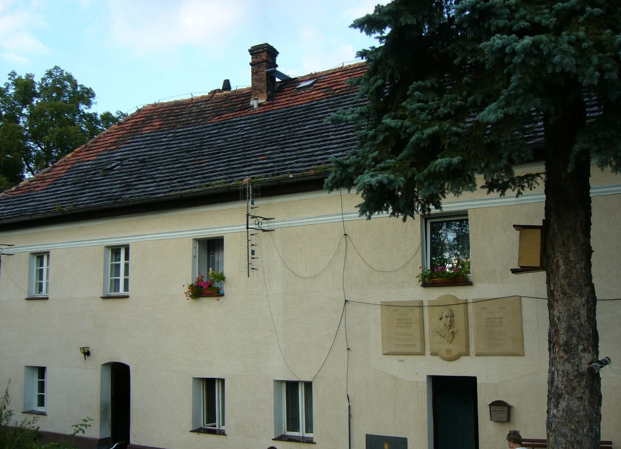 Photo showing: house productive of G. W. Werner - german first geologist