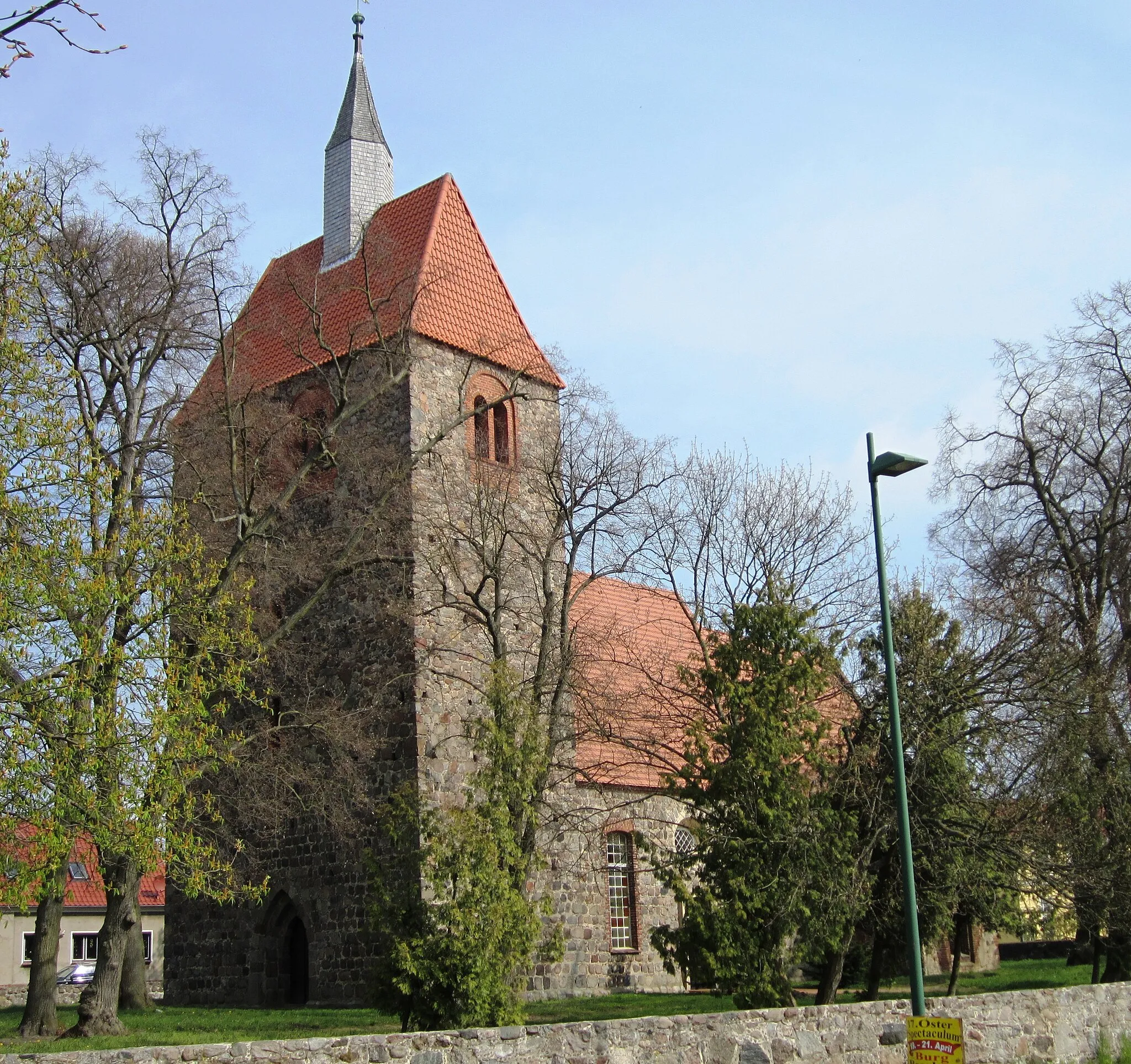 Photo showing: Dorfkirche in Arensdorf bei Steinhöfel