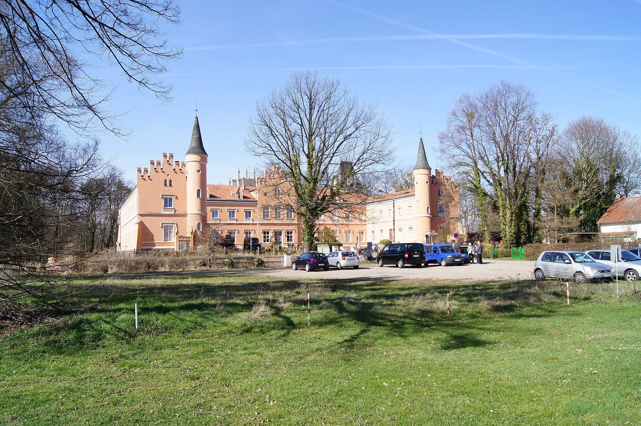 Photo showing: Castle Gusow, Gusow-Platkow, Brandenburg, Germany