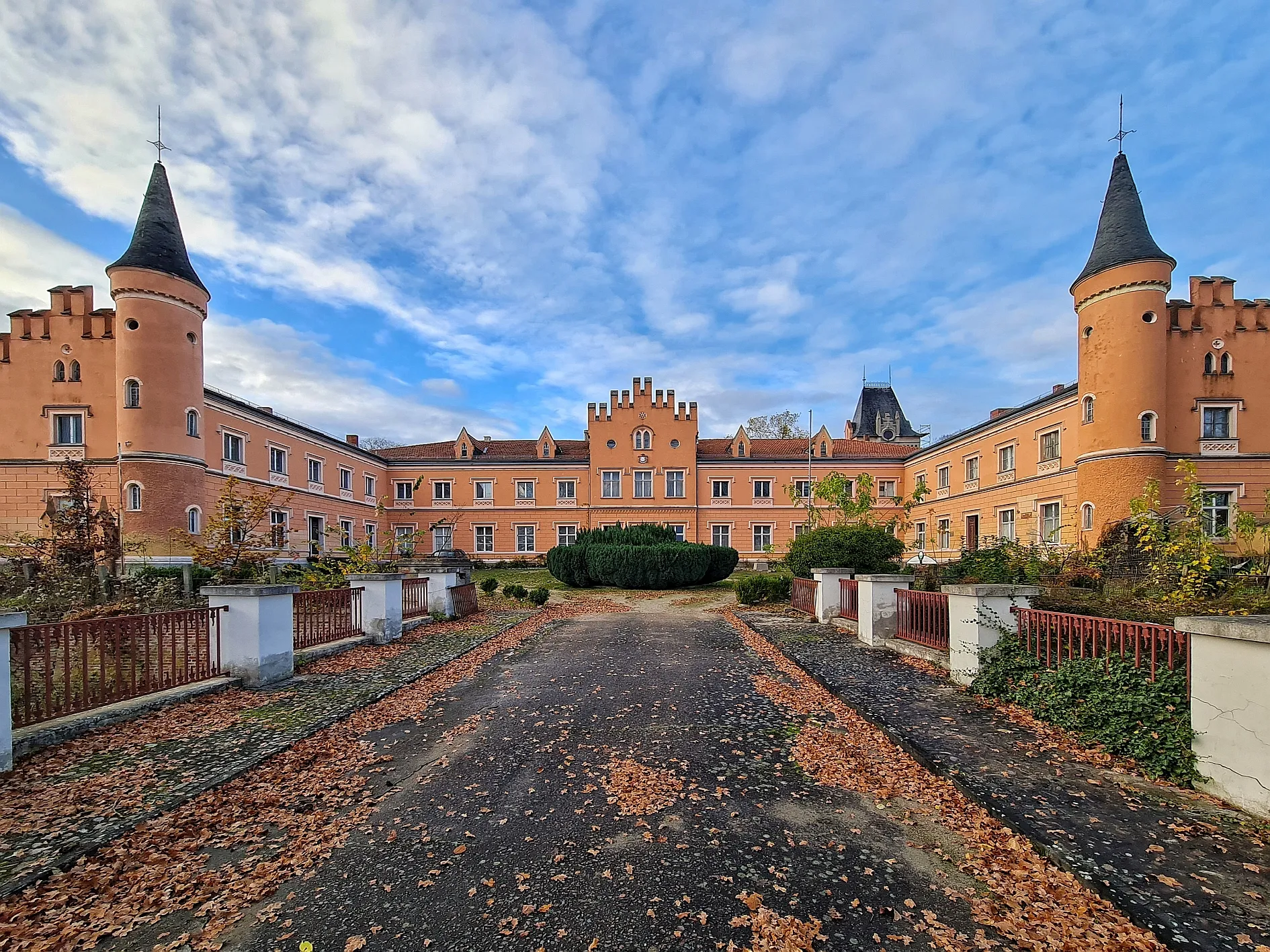 Photo showing: Schloss in Gusow (MOL Brandenburg)