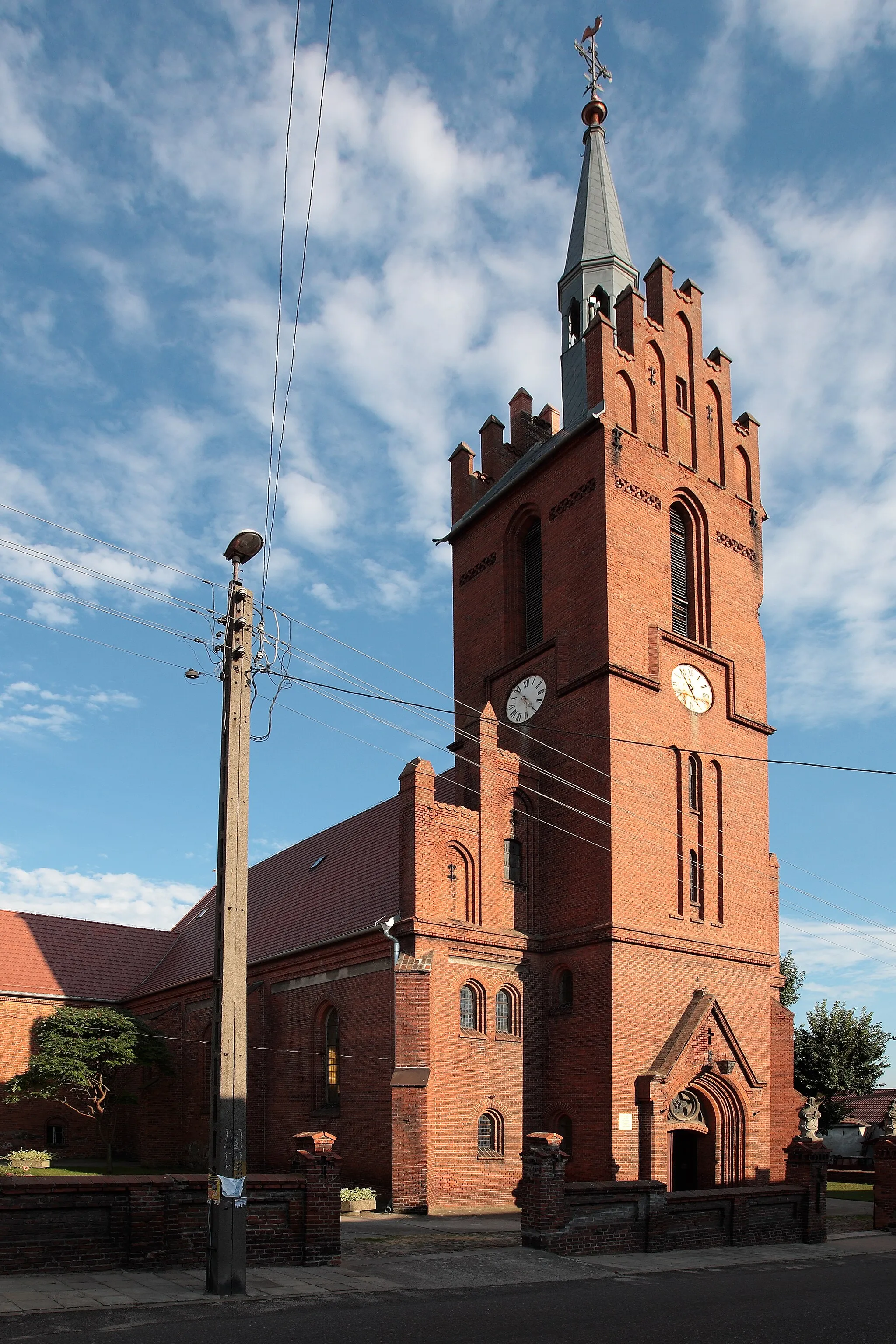 Photo showing: Church in Bledzew