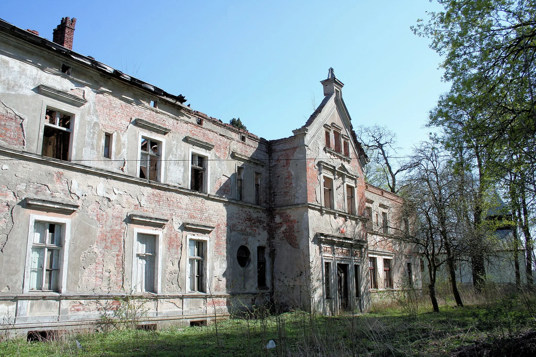 Photo showing: Palace in Grzymiradz