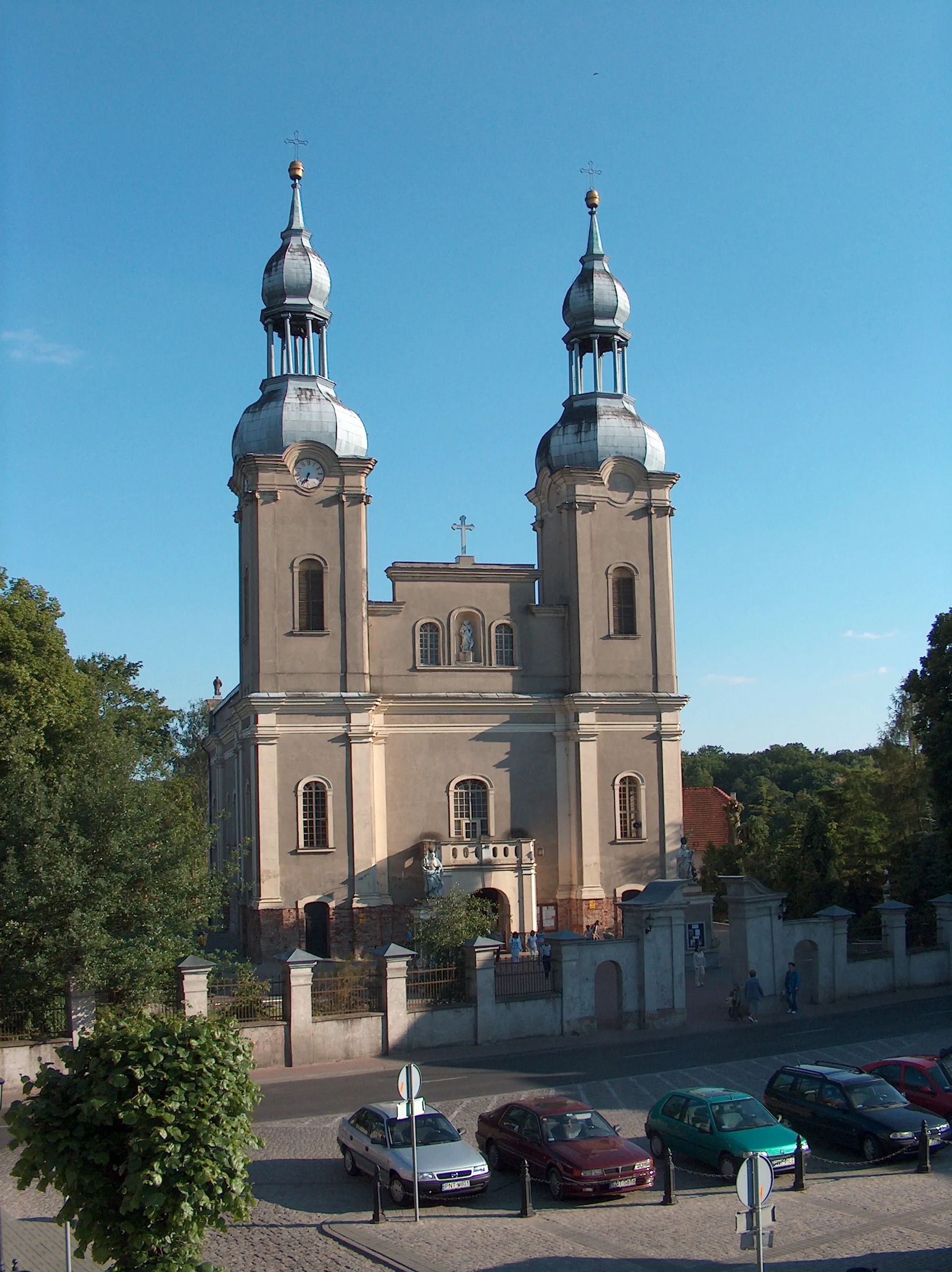 Photo showing: Church p.w. Najświętszej Maryi Panny Wniebowziętej in Zbąszyń, Poland