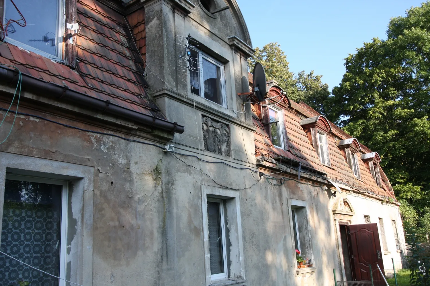 Photo showing: Wolimirzyce, dom na folwarku, mur., XVIII/XIX