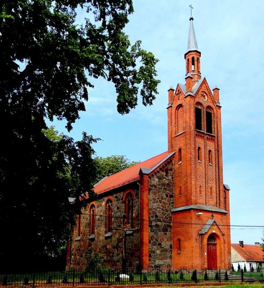 Photo showing: Tursk. Kościół św. Stanisława 1862.