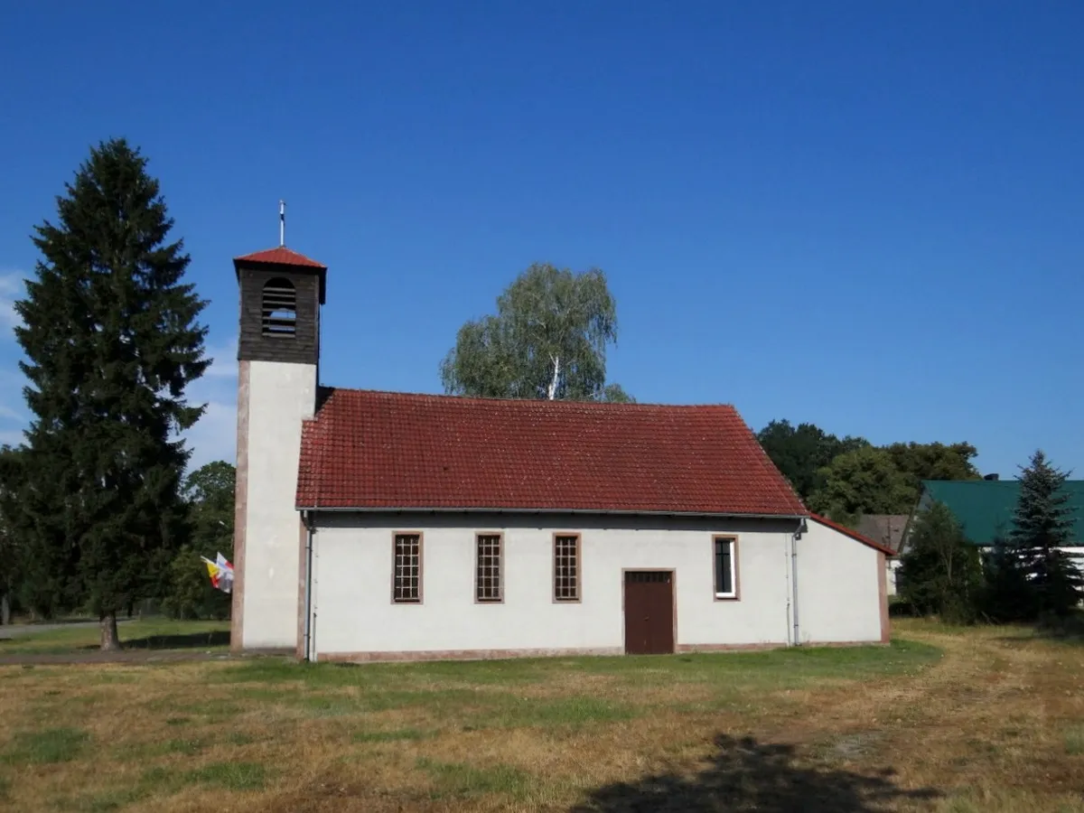 Photo showing: Trzebiechów. Kościół MB Łaskawej 1840