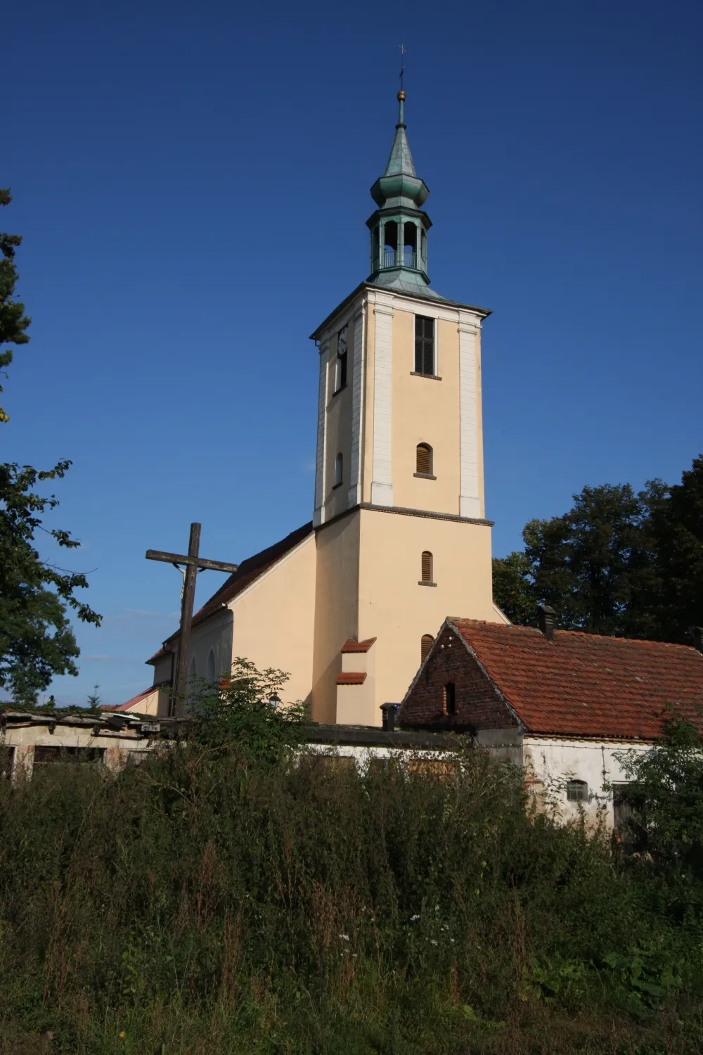 Photo showing: Szczaniec, kościół par. p.w. św. Anny, mur., XV/XVI, 1839