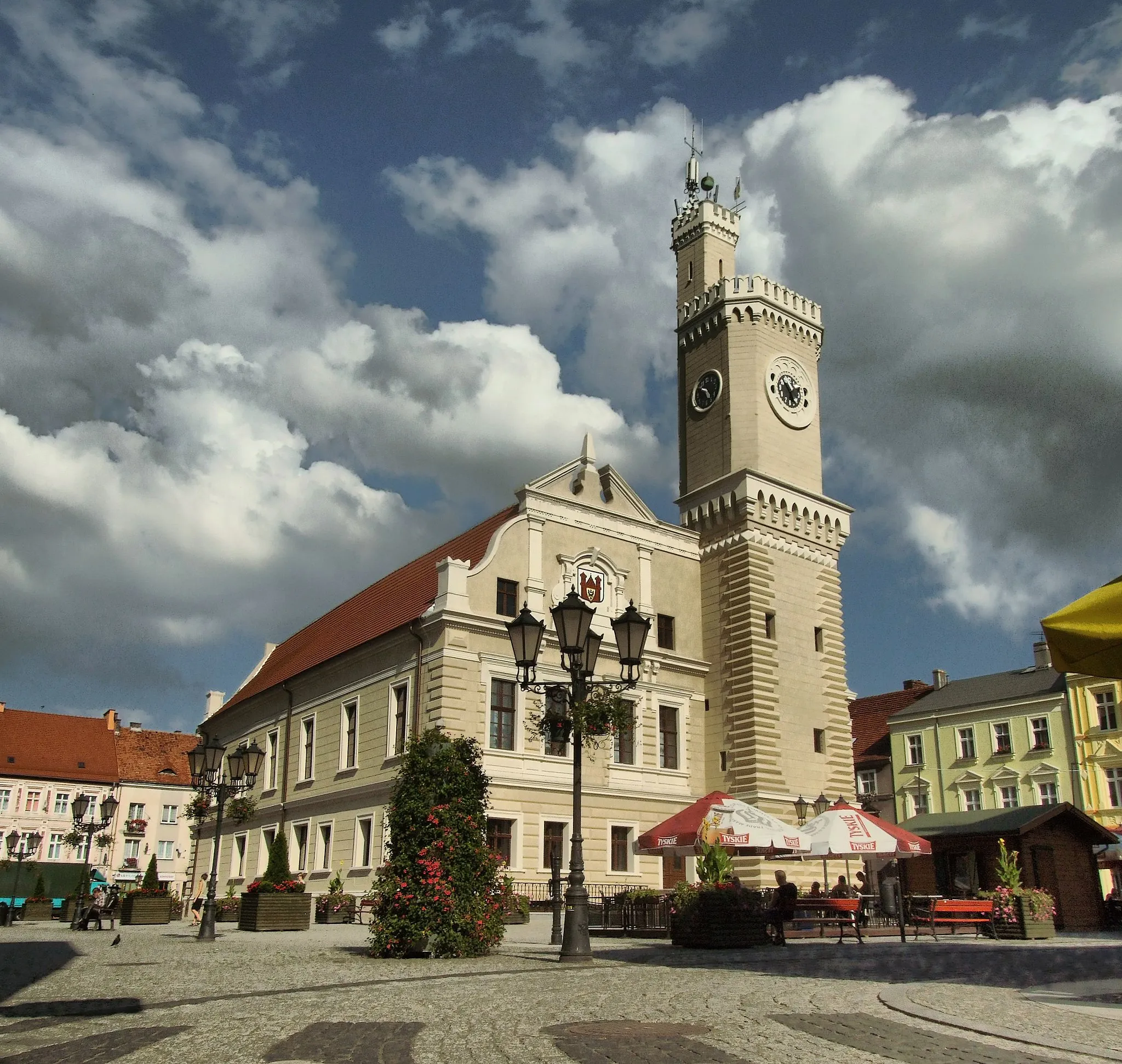 Photo showing: the City Hall in the city of Świebodzin, Poland