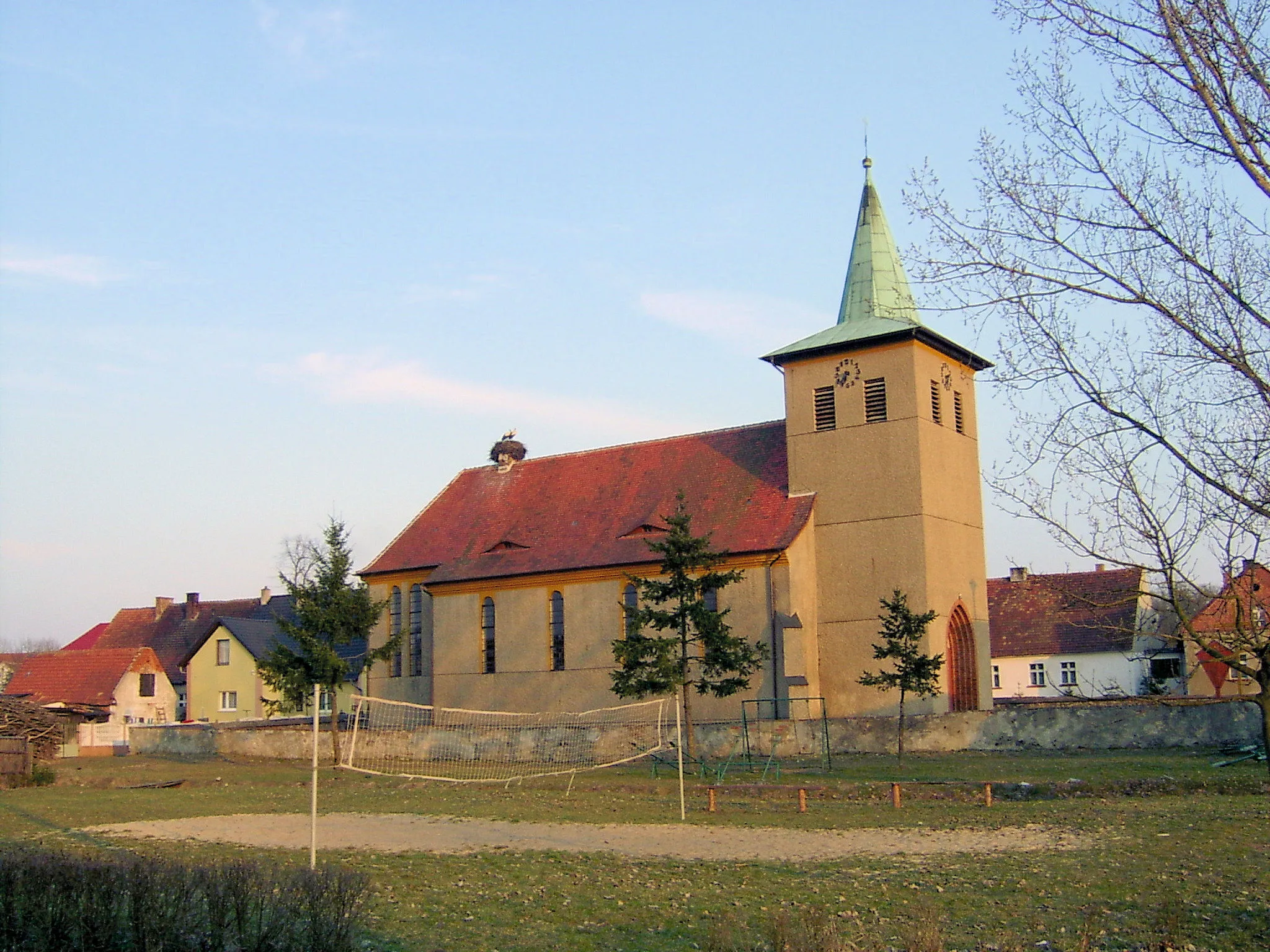 Photo showing: Stary Dwór kościół - gm. Trzciel - woj. lubuskie - Poland