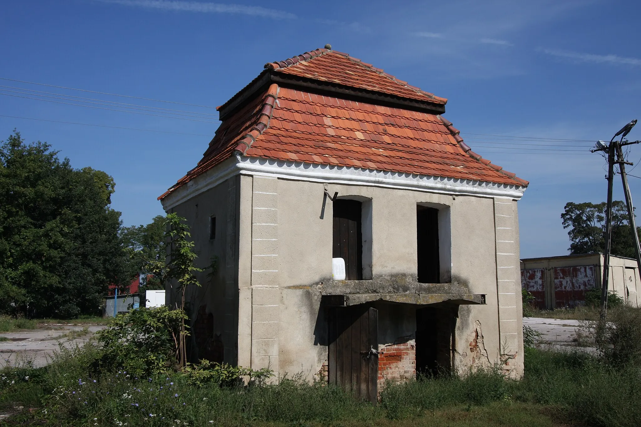 Photo showing: Smardzewo, gołębnik folwarczny, w zespole folwarcznym, mur., XVIII/XIX