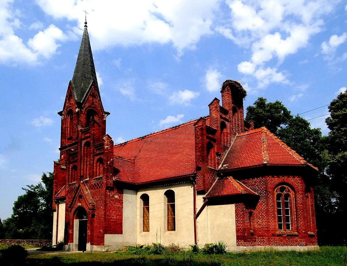 Photo showing: Serbów. Kościół MB Królowej Polski   (XIV w?) przebudowa pocz. XX w.