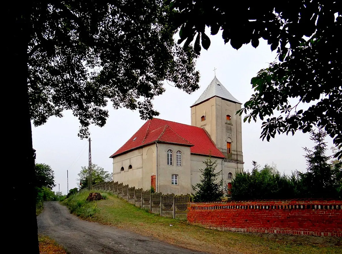 Photo showing: Pamięcin. Kościół Wniebowzięcia NMP poł. XVIII w.