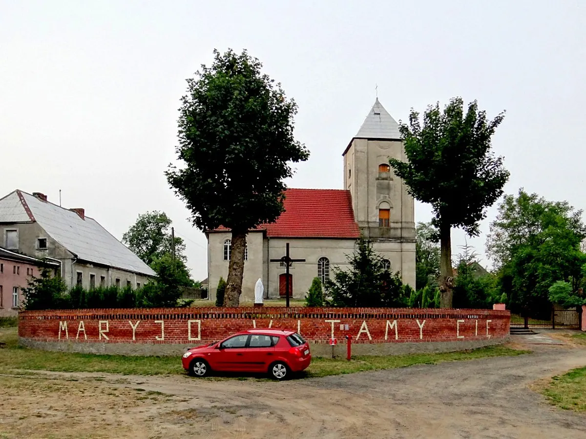 Photo showing: Pamięcin. Kościół Wniebowzięcia NMP poł. XVIII w.