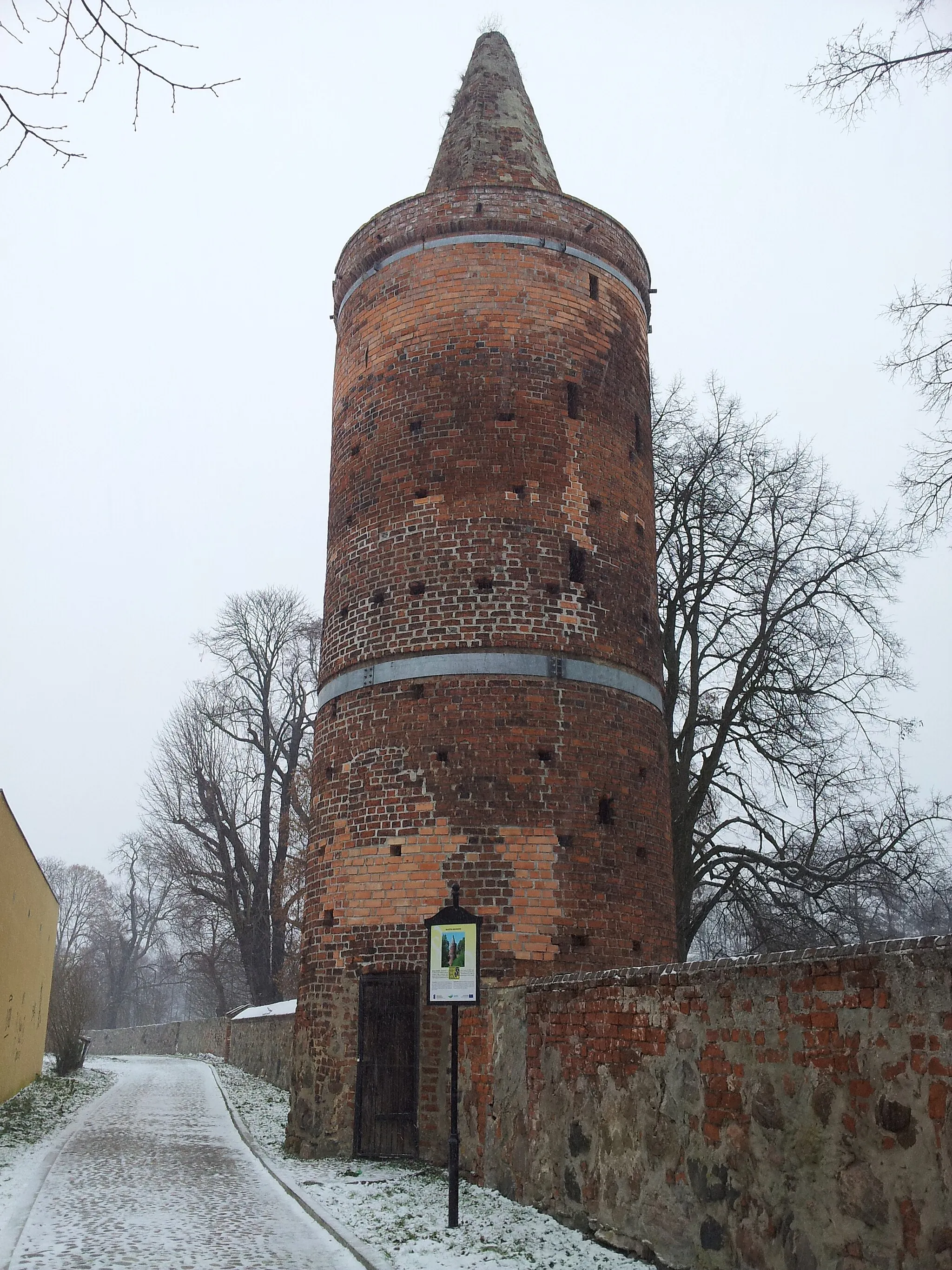 Photo showing: Baszta Krzaków