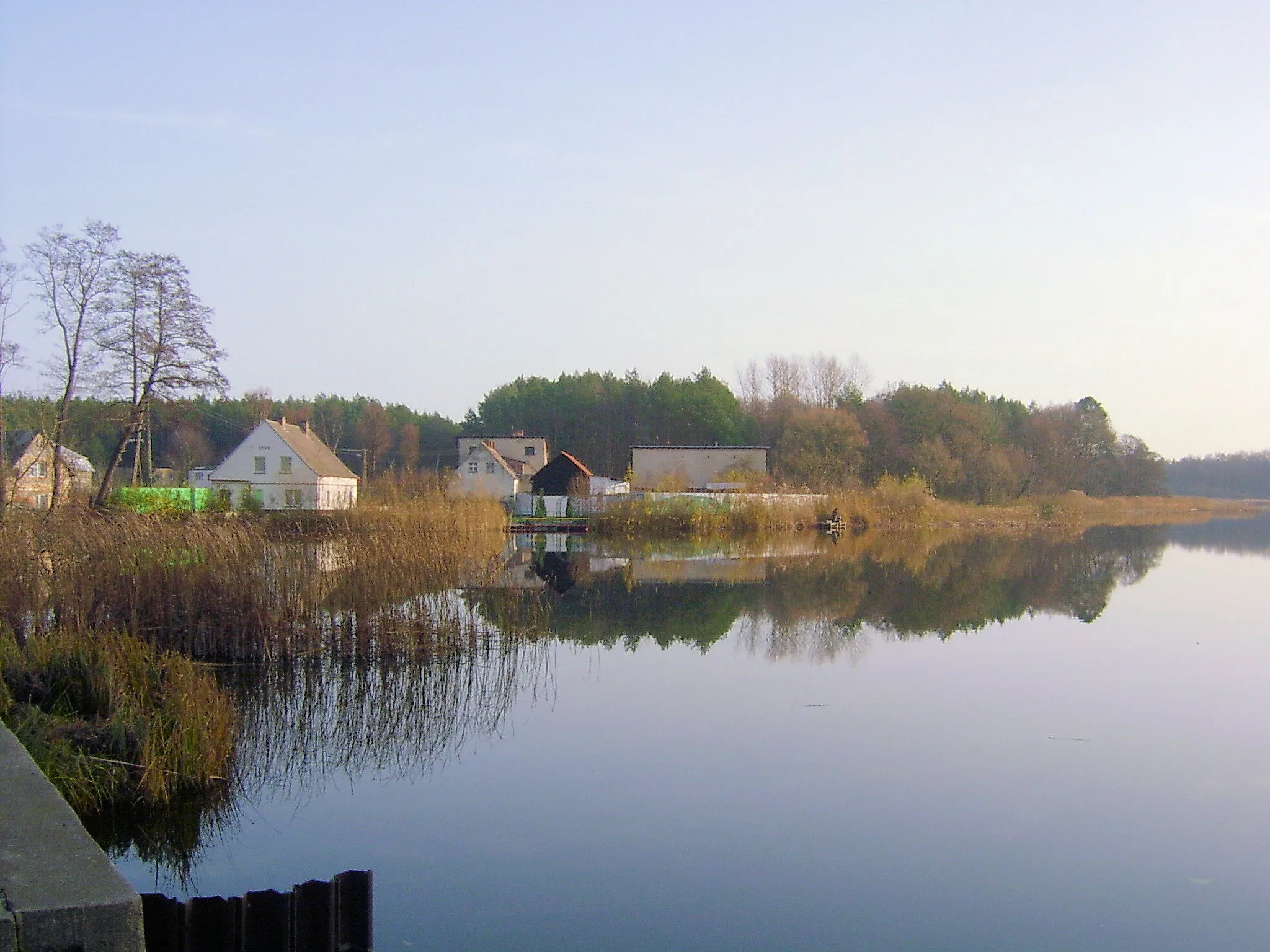 Photo showing: Jezioro Bukowieckie (dawniej Borowy Młyn) - gmina Międzyrzecz, woj. lubuskie.