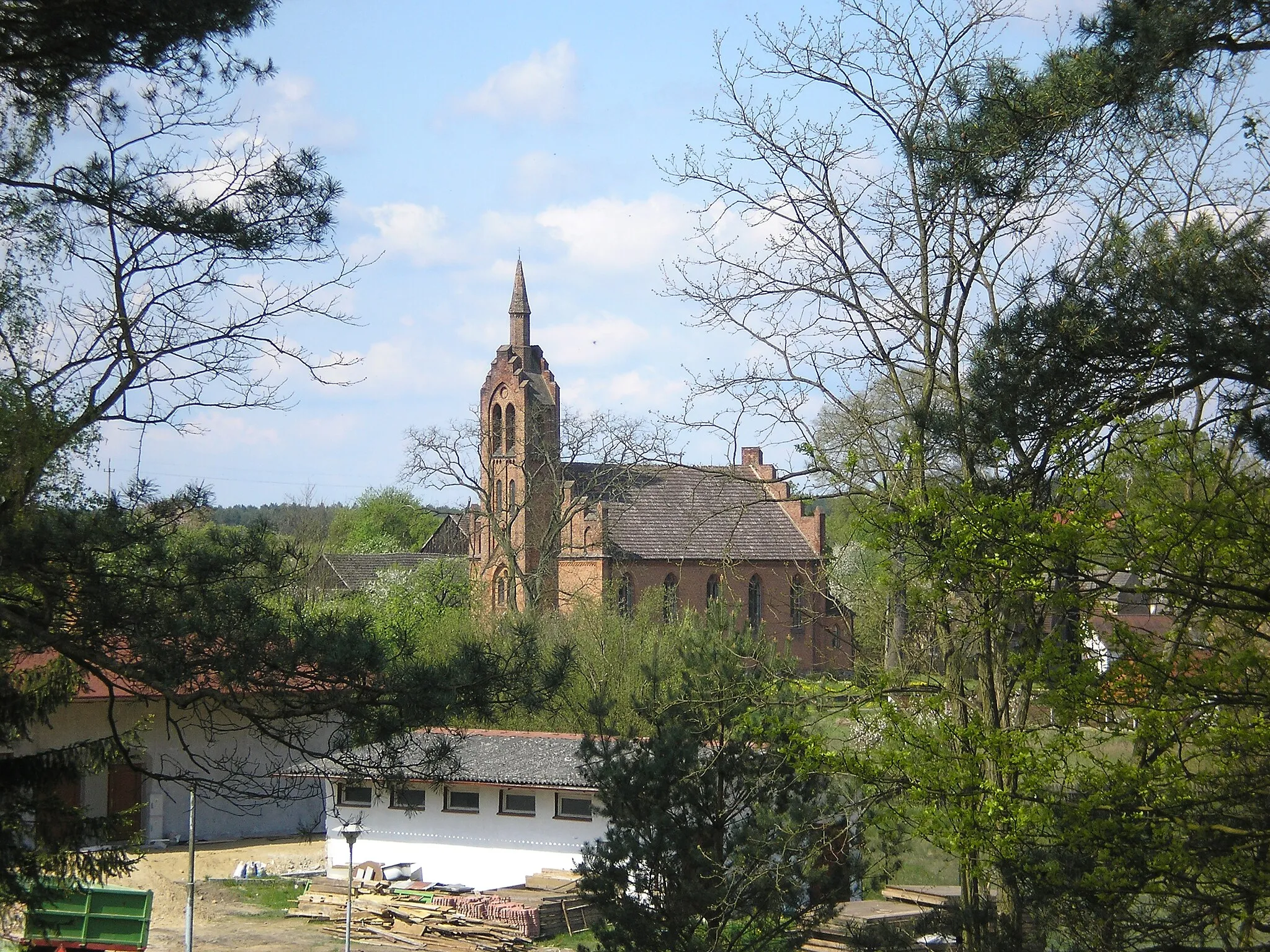 Photo showing: Kosobudz - rzymskokatolicki kościół filialny pw. Matki Bożej Częstochowskiej