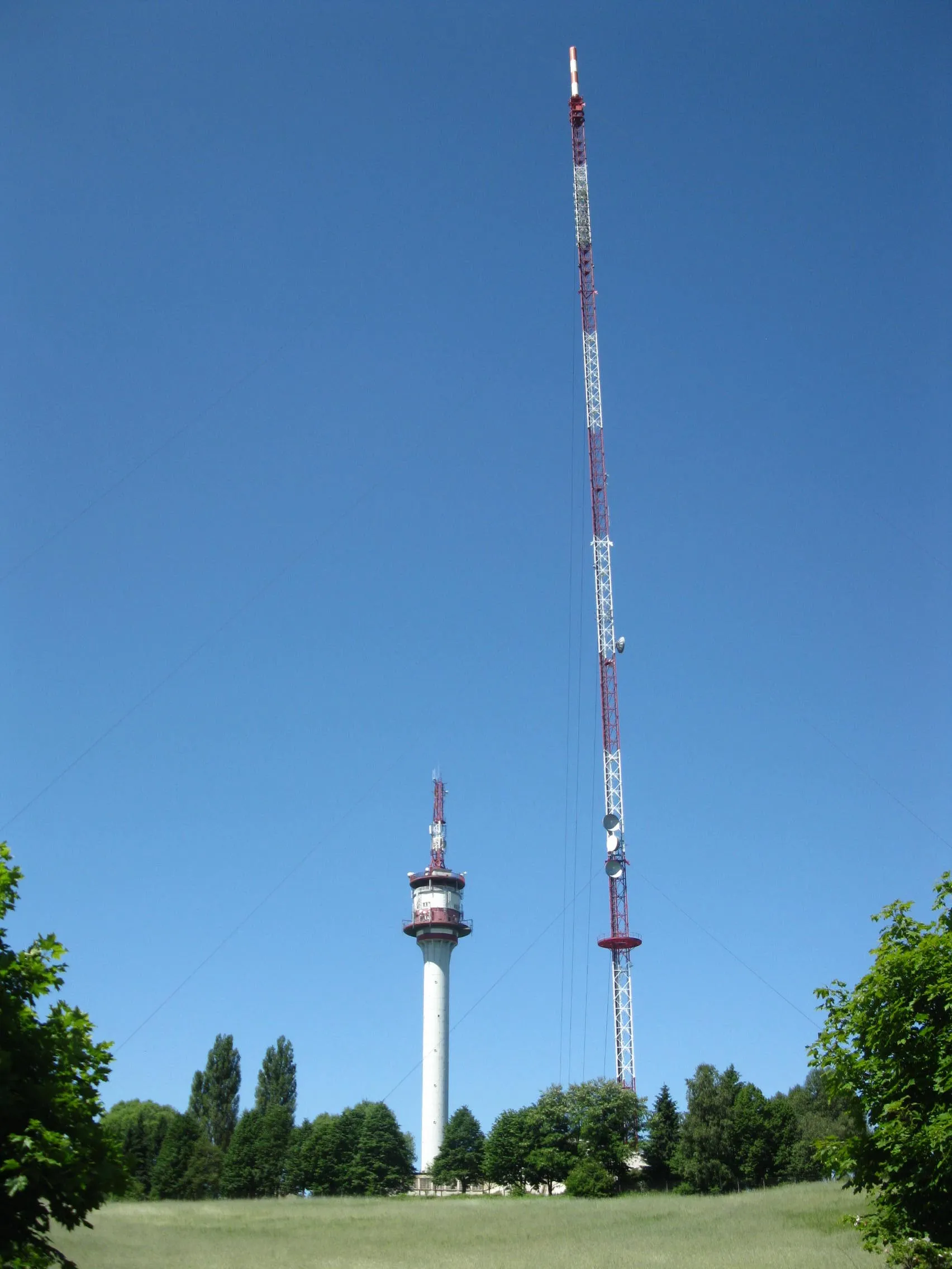 Photo showing: Radiowo-Telewizyjne Centrum Nadawcze Jemiołów