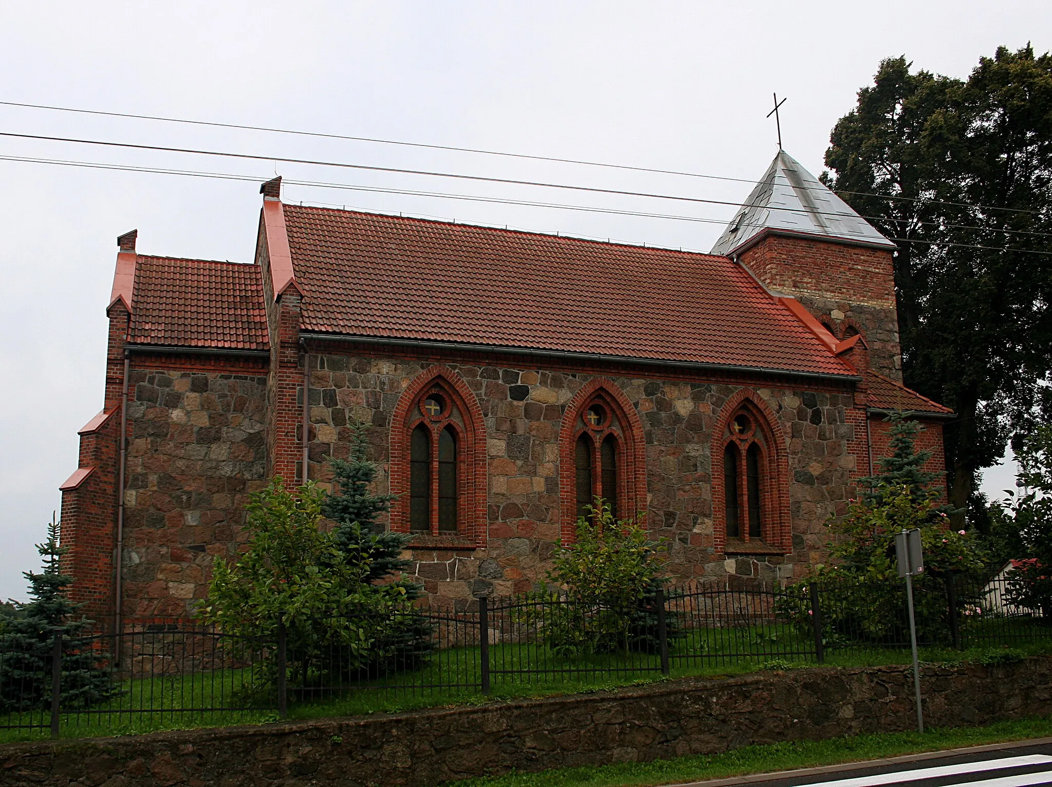 Photo showing: Kościół Podwyższenia Krzyża św. w miejscowości Grochowo