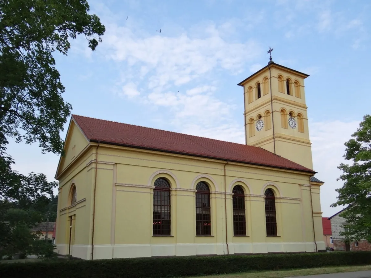 Photo showing: Glisno. Kościół Serca Jezusowego XIX w.