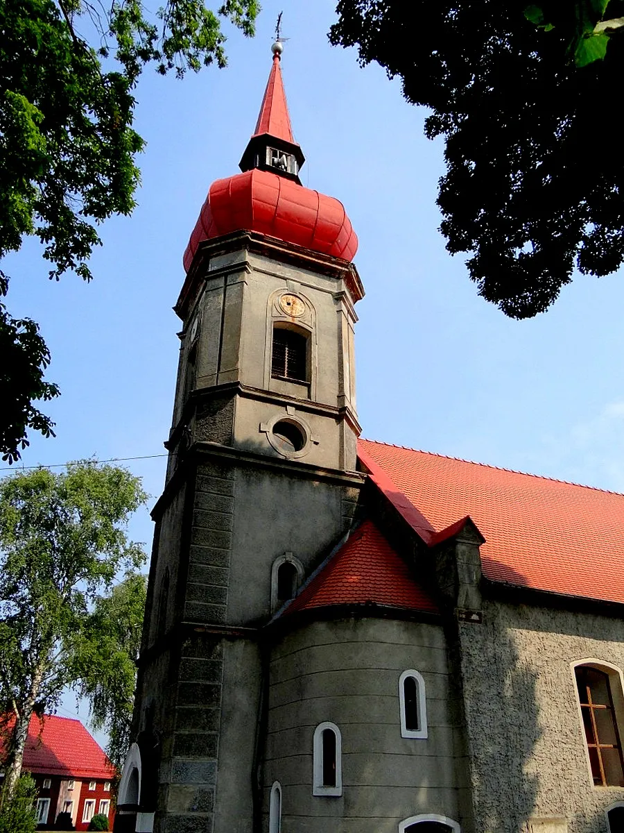 Photo showing: Długoszyn. Kościół MB Różańcowej 1733-36