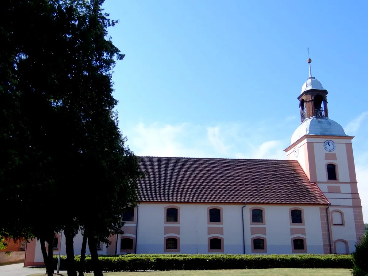 Photo showing: Cybinka. Kościół MB Częstochowskiej 1784-85