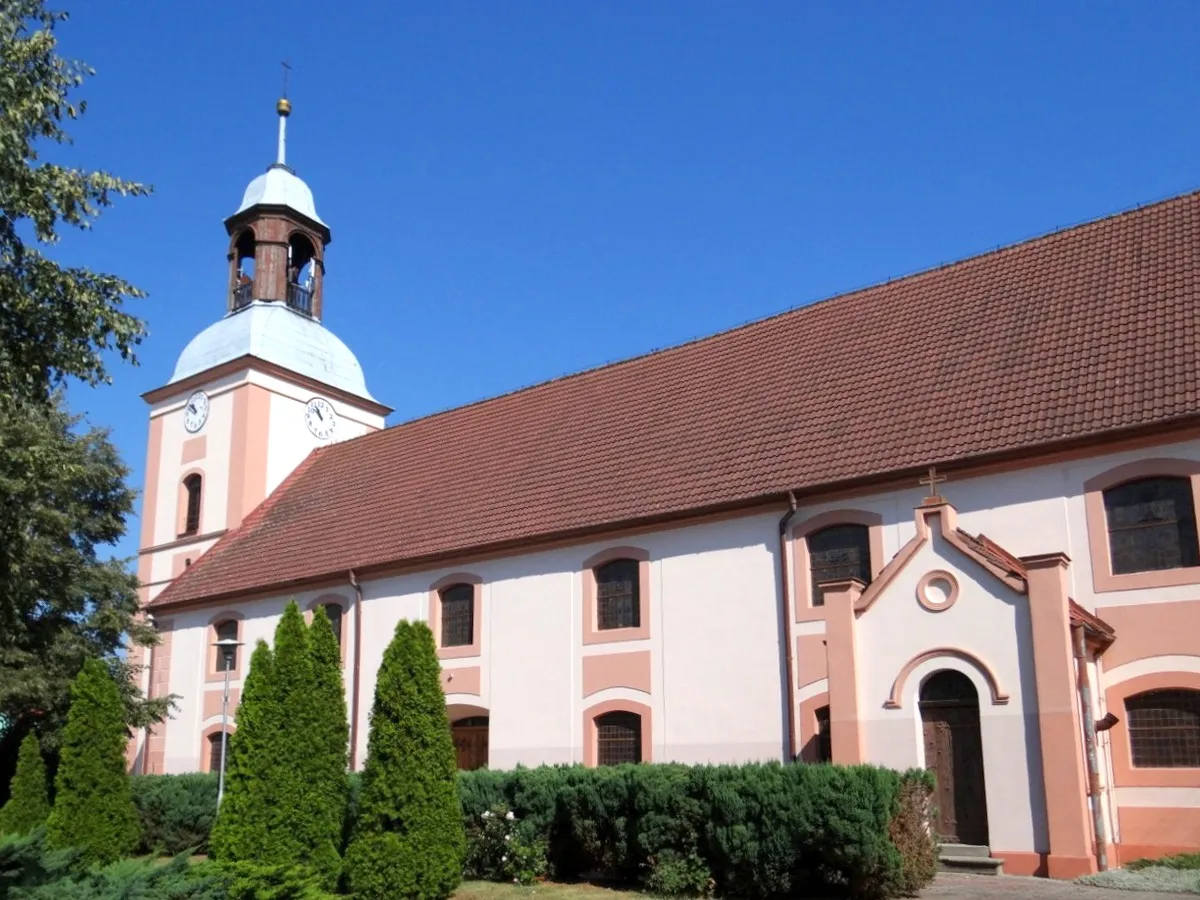 Photo showing: Cybinka. Kościół MB Częstochowskiej 1784-85