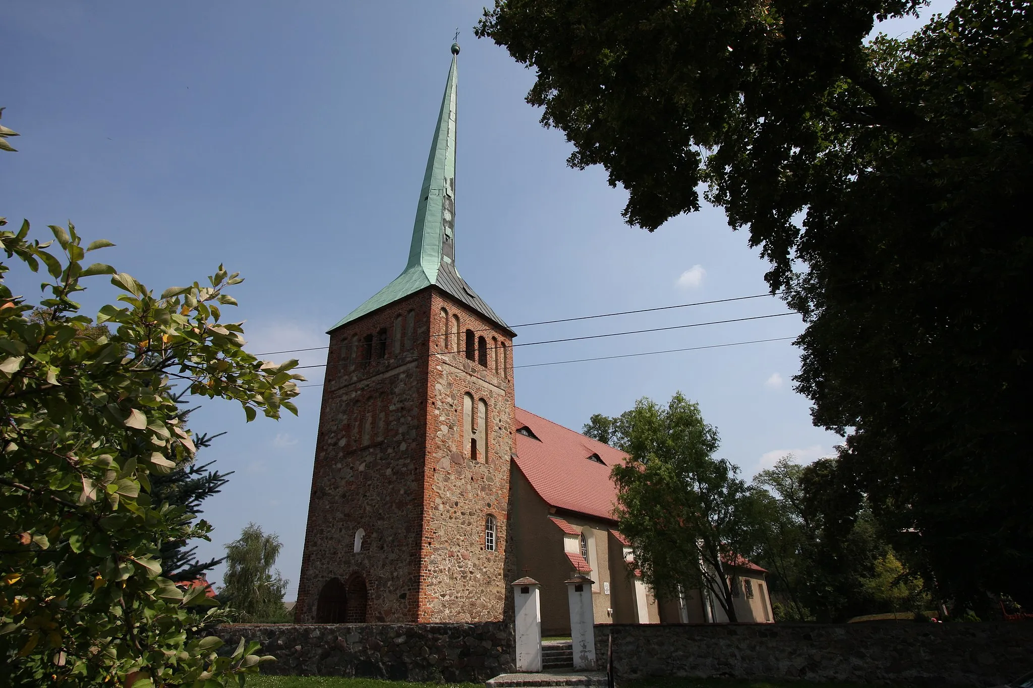 Photo showing: Chociszewo, kościół par. p.w. Narodzenia św. Jana Chrzciciela, mur., XV, XX