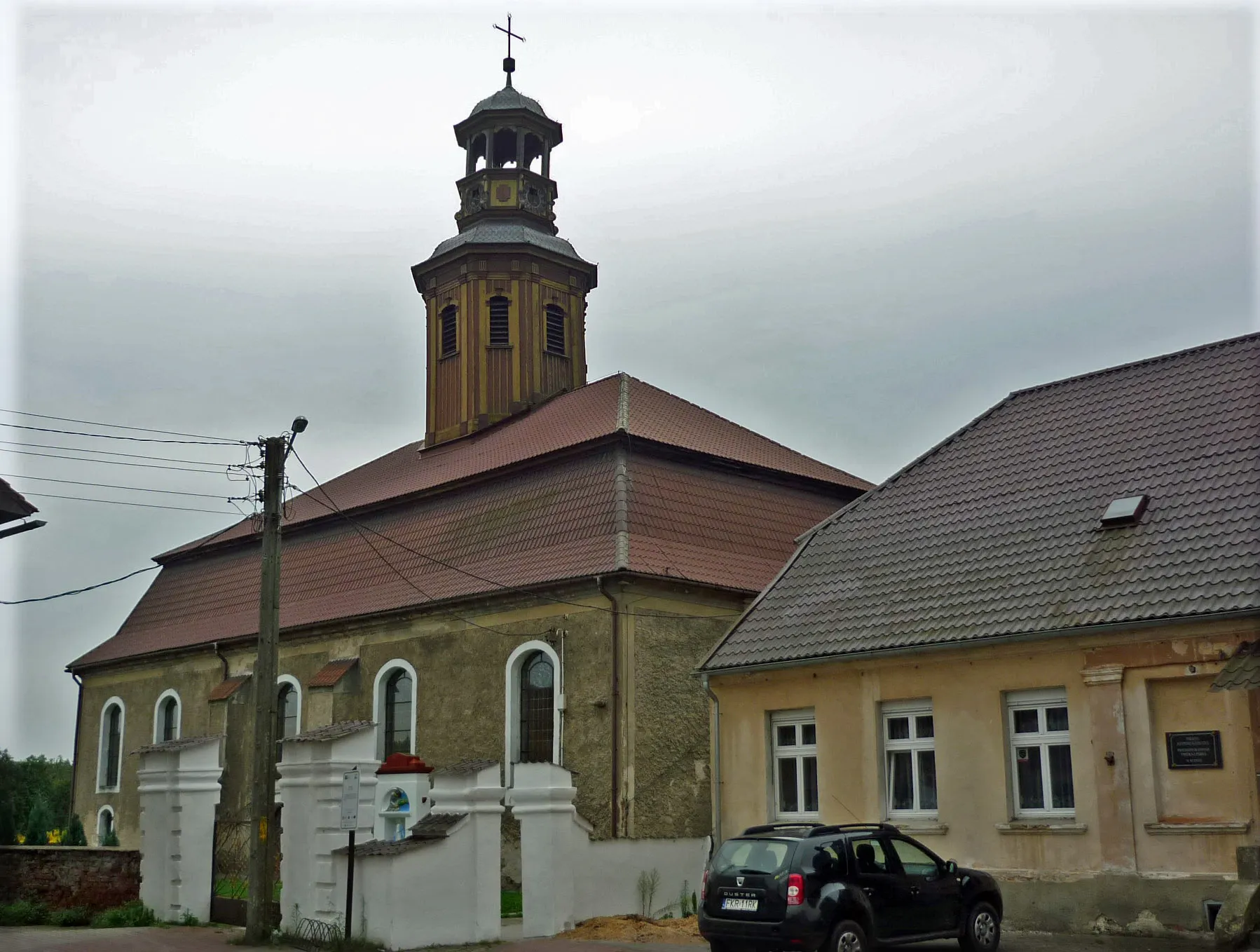 Photo showing: Saints Peter and Paul church in Bytnica, Poland