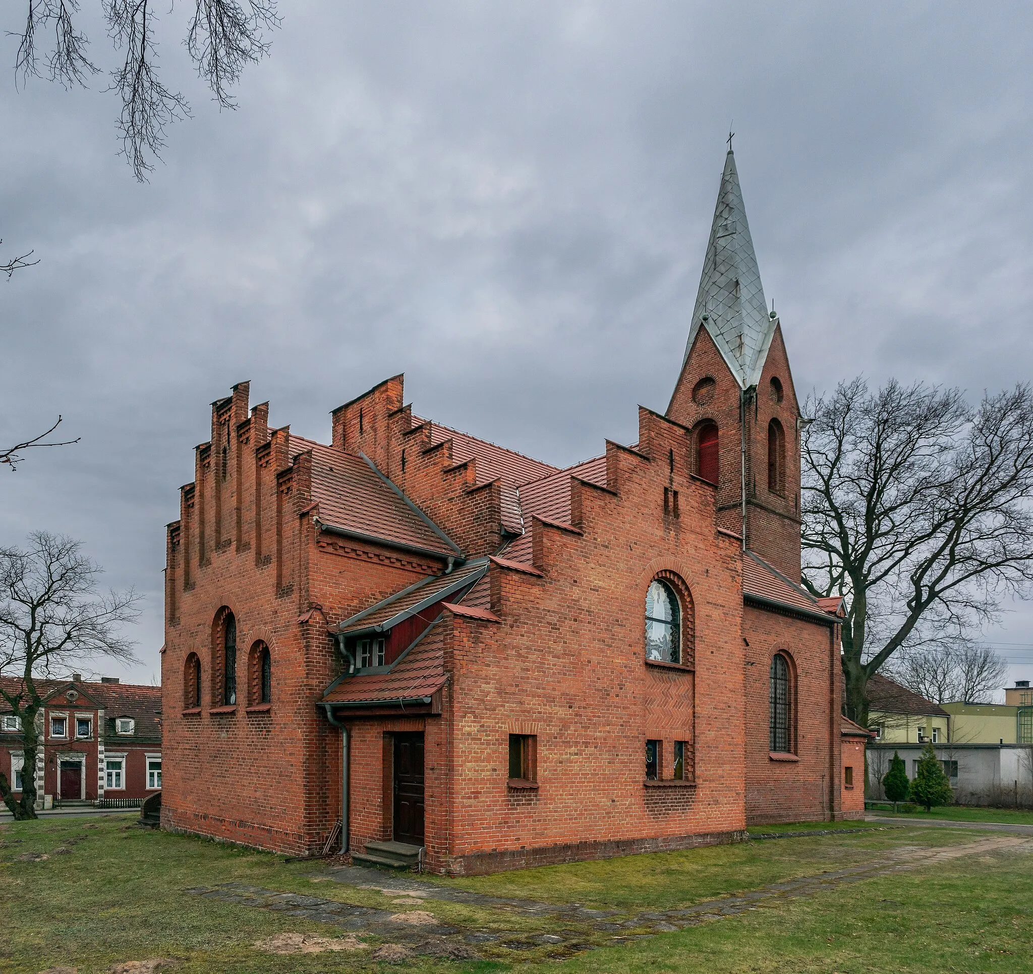 Photo showing: Our Lady Queen of Poland church in Boczów, Lubusz Voivodeship, Poland