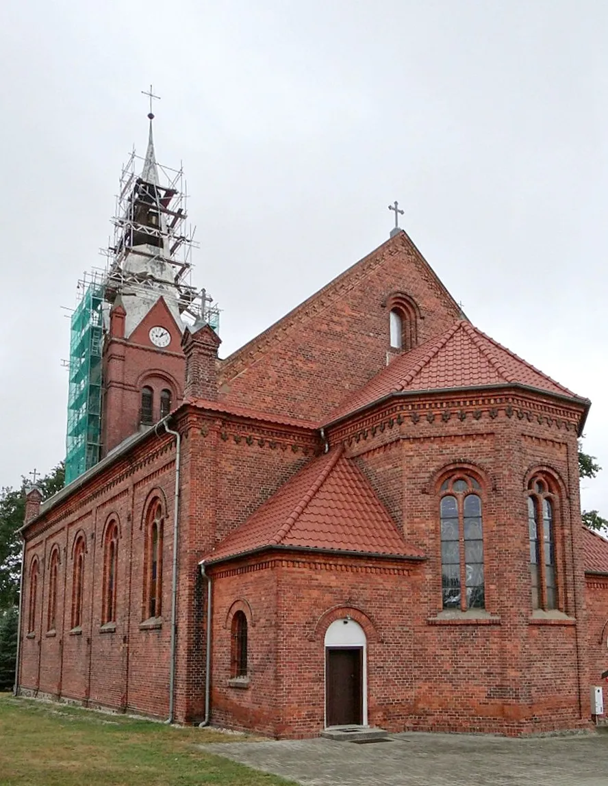 Photo showing: Złotnik - Dawny kościół staroluterański