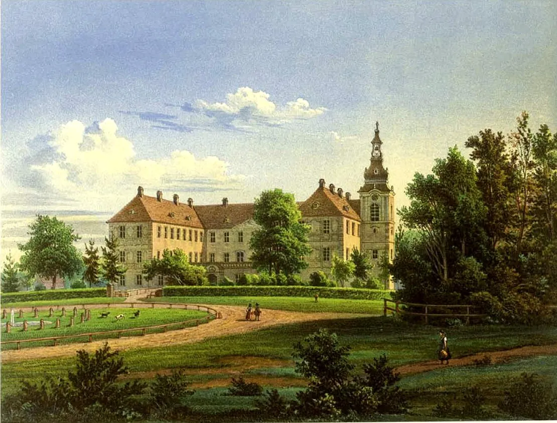 Photo showing: Schloss Saabor, Kreis Grünberg