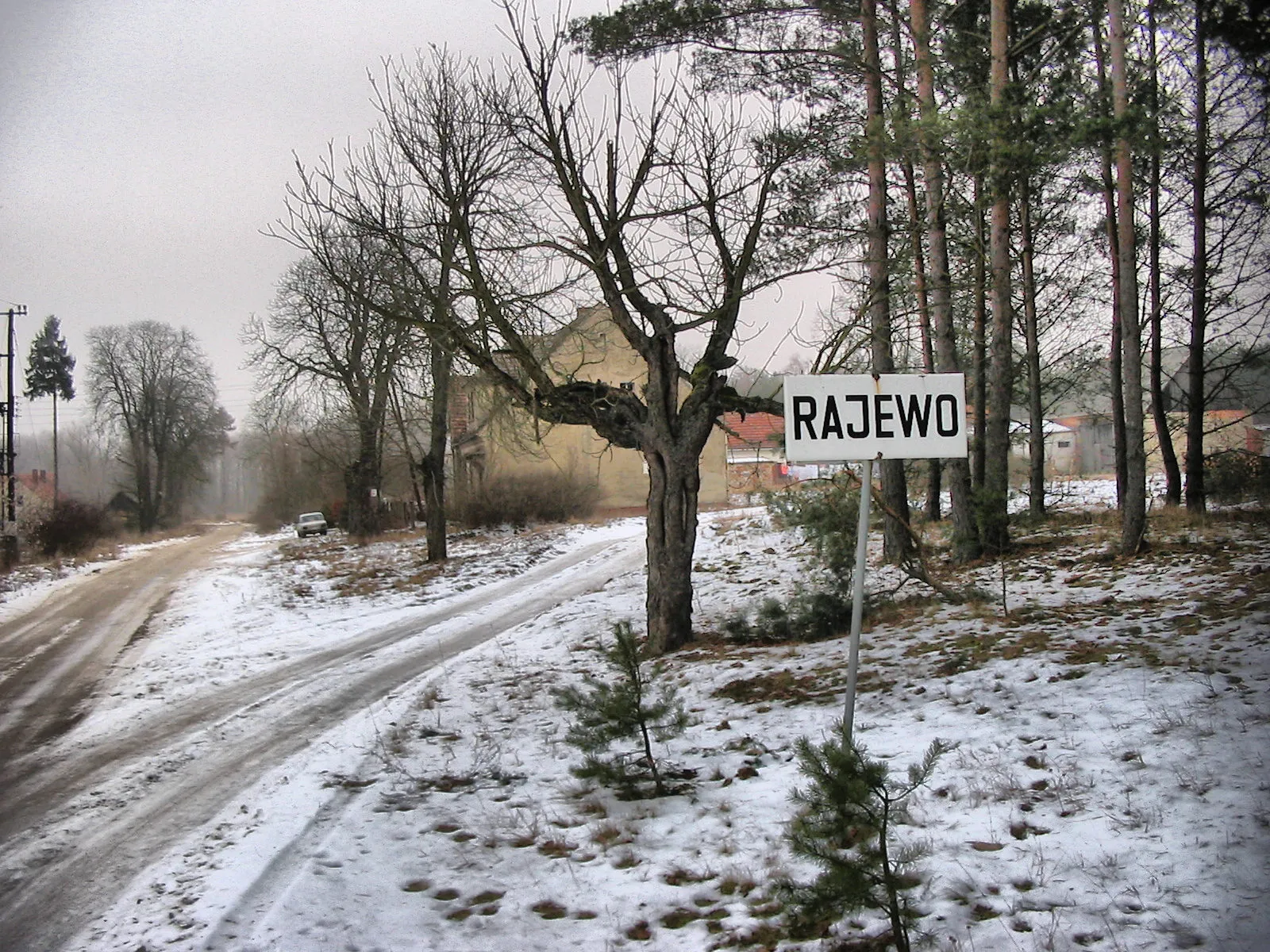 Photo showing: the village of Rajewo near Przytok, western poland