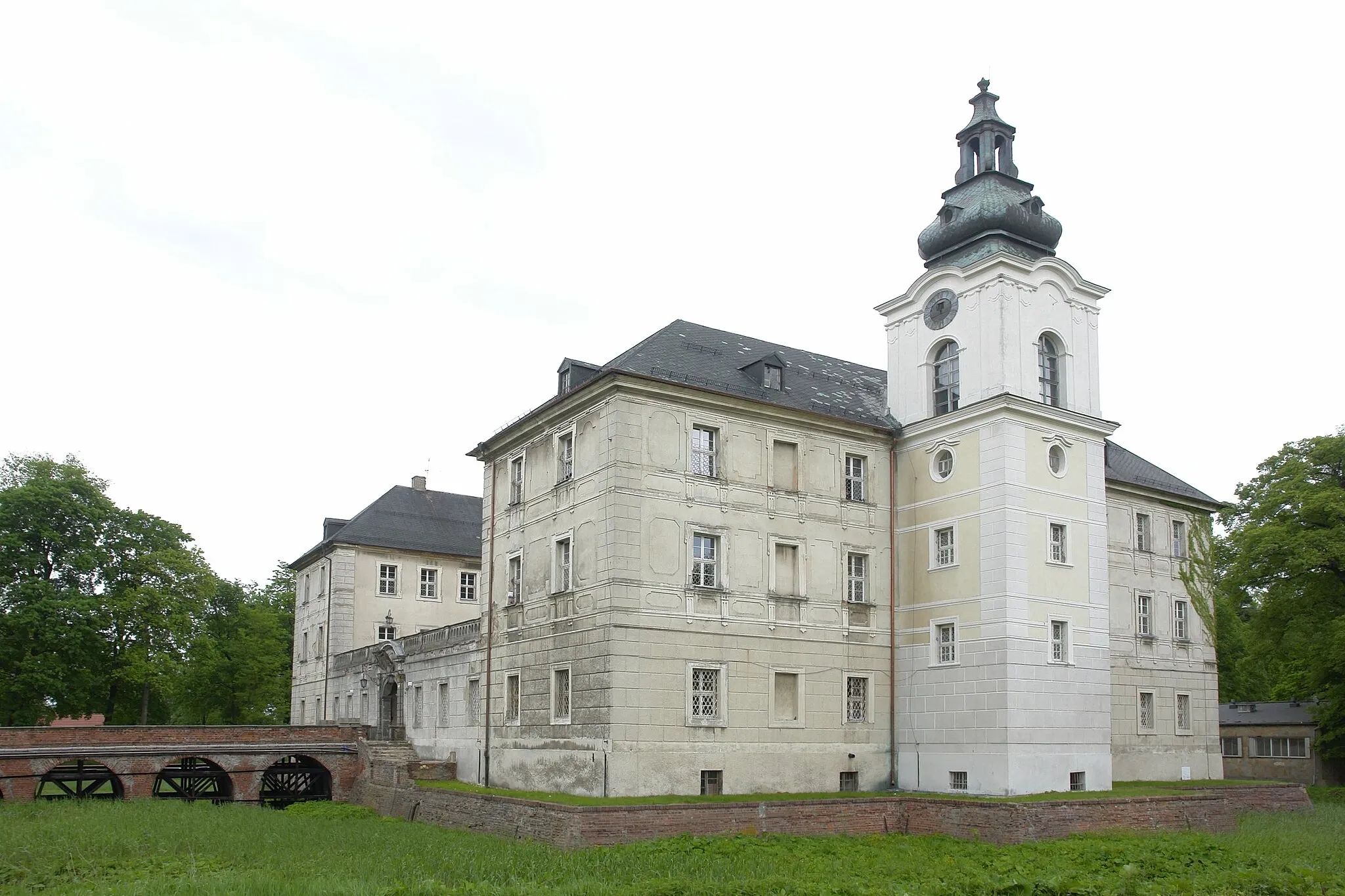 Photo showing: The palace in Zabór, western Poland