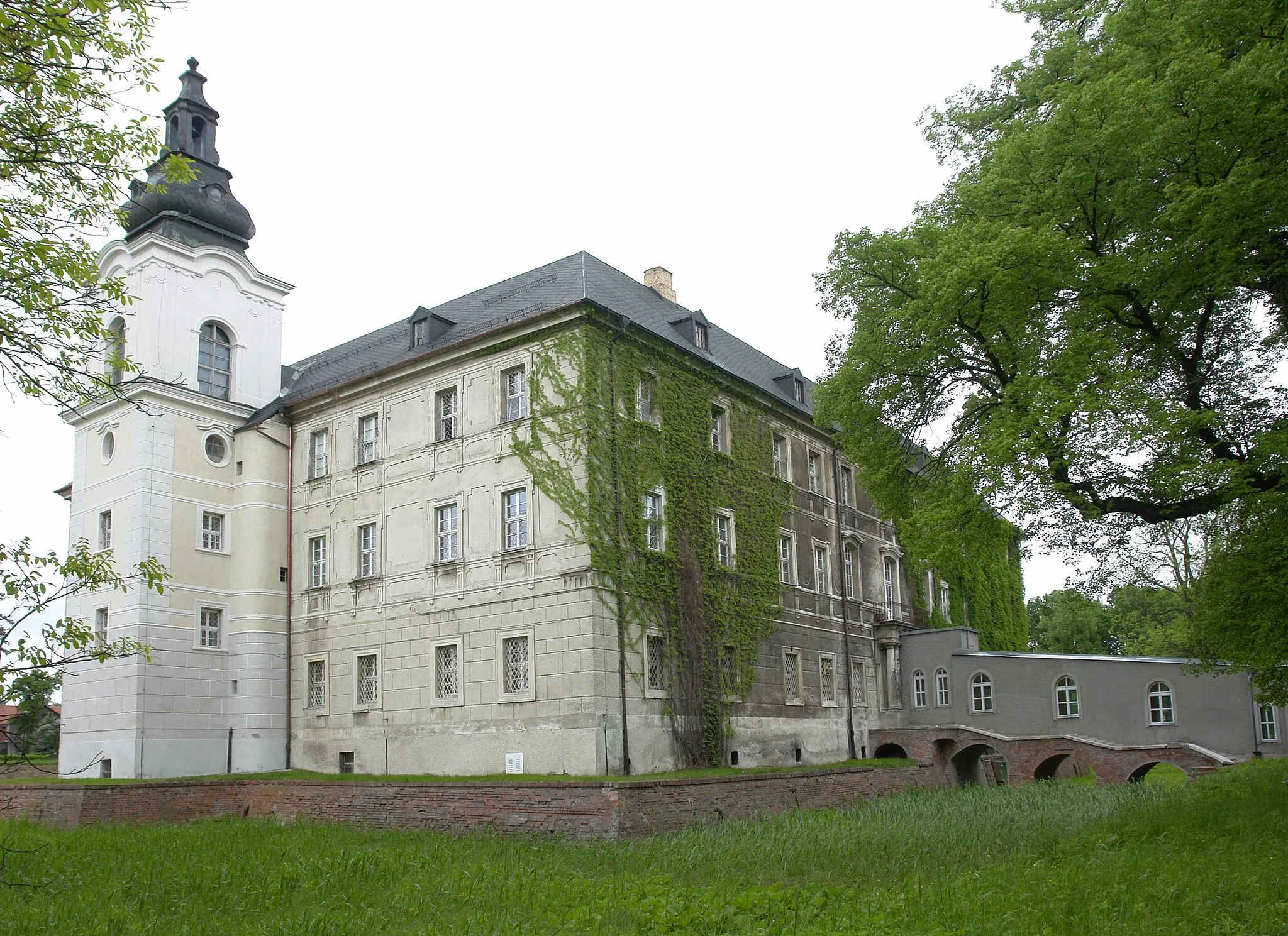Photo showing: The palace in Zabór, western Poland