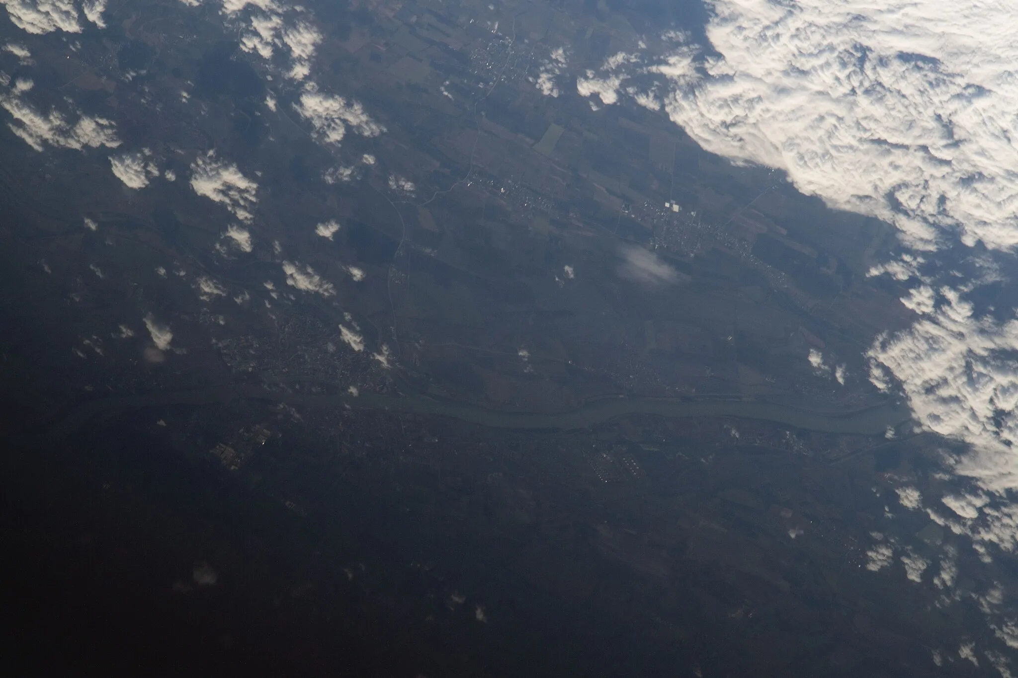 Photo showing: View of Earth taken during ISS Expedition 66.