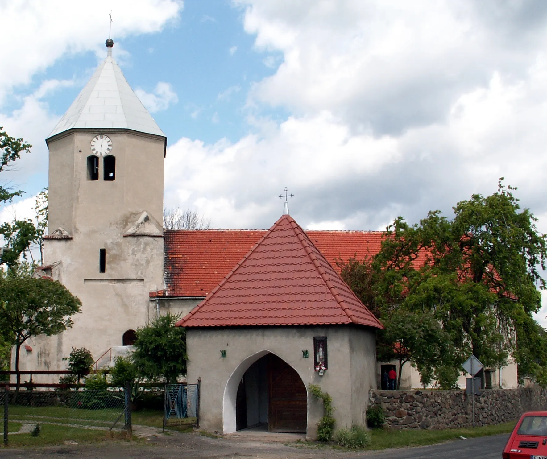 Photo showing: Kościół pw.św. Jerzego z XIV wieku w Mirocinie Górnym