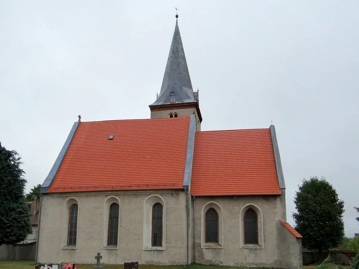 Photo showing: Lubanice - Gotycki kościół filialny