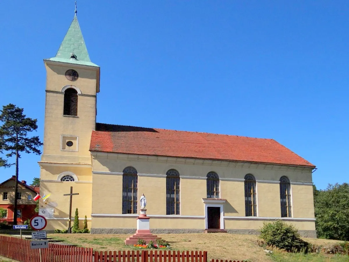 Photo showing: Kotowice - Kościół Matki Bożej Szkaplerznej