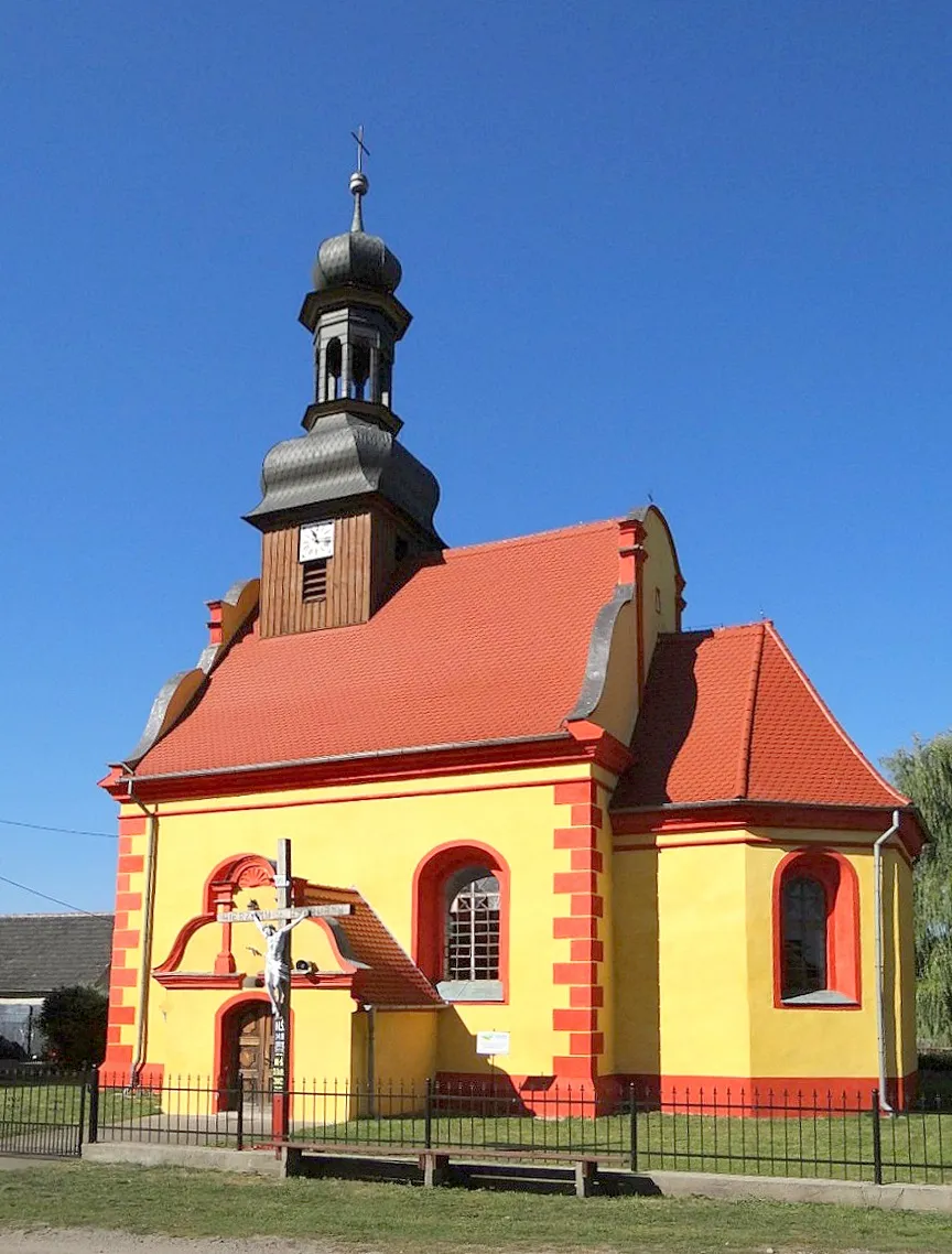 Photo showing: Karczówka - Barokowy kościół pw. Matki Boskiej Bolesnej (1698 r.)