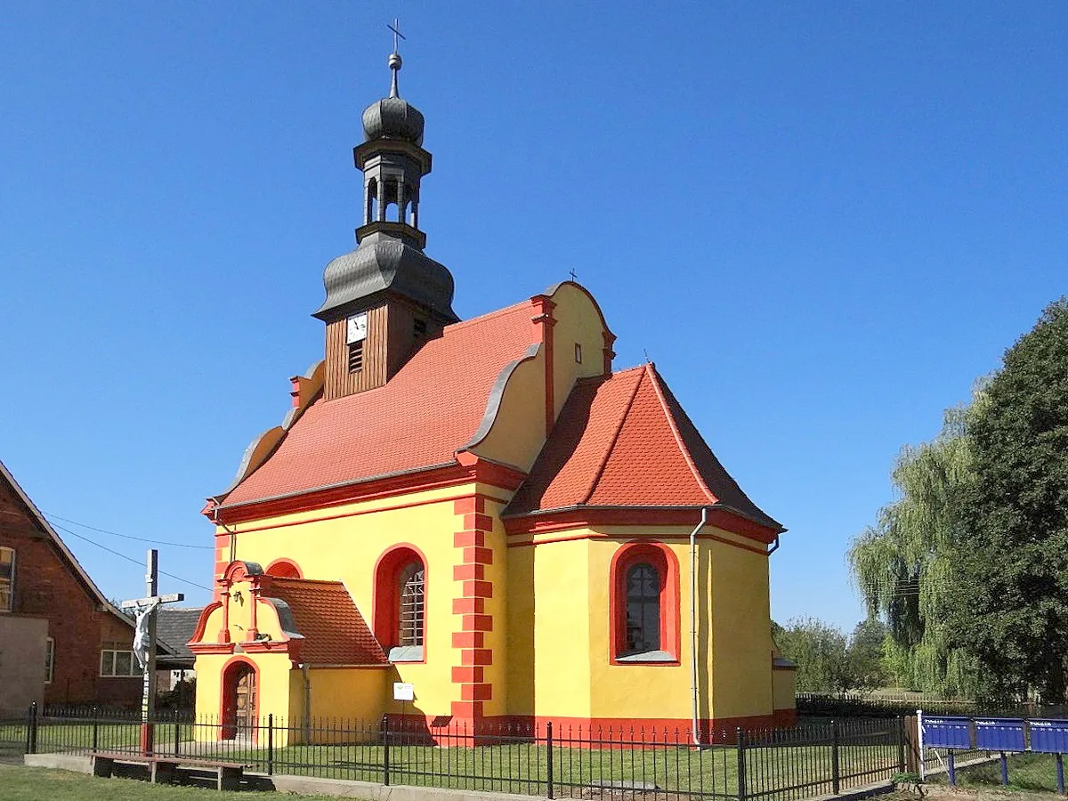 Photo showing: Karczówka - Barokowy kościół pw. Matki Boskiej Bolesnej (1698 r.)