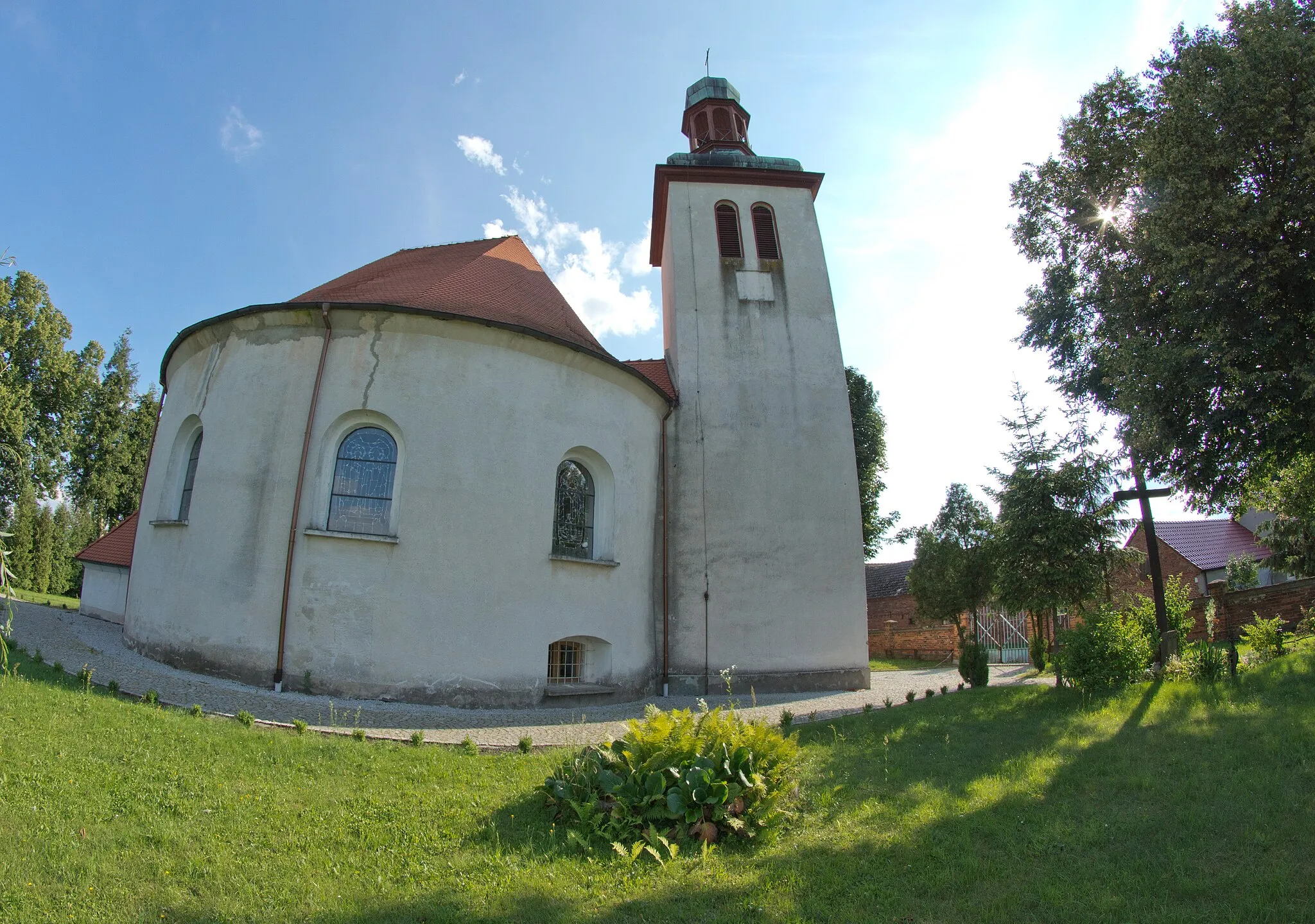 Photo showing: Grochowice - kościół filialny pw. Matki Boskiej Częstochowskiej, z XVIII wieku, przebudowany w roku 1930