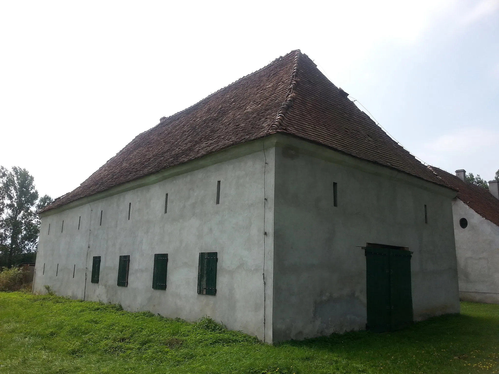 Photo showing: Bogumiłów - spichlerz,  XVIII/XIX